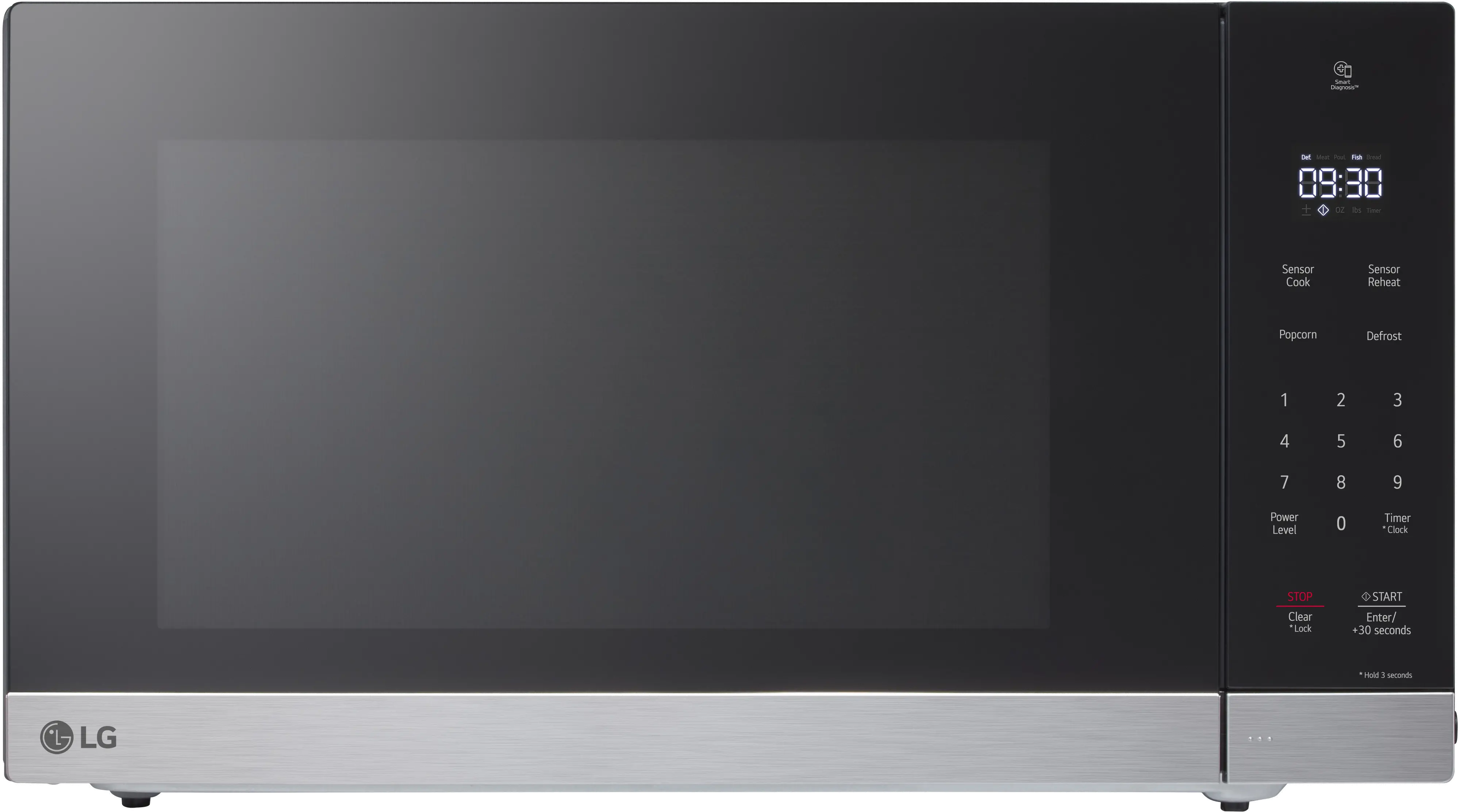 MSER2090S LG 2.0 Cu Ft Countertop Microwave with Smart Inverter and EasyClean® Interior- Stainless Steel-1