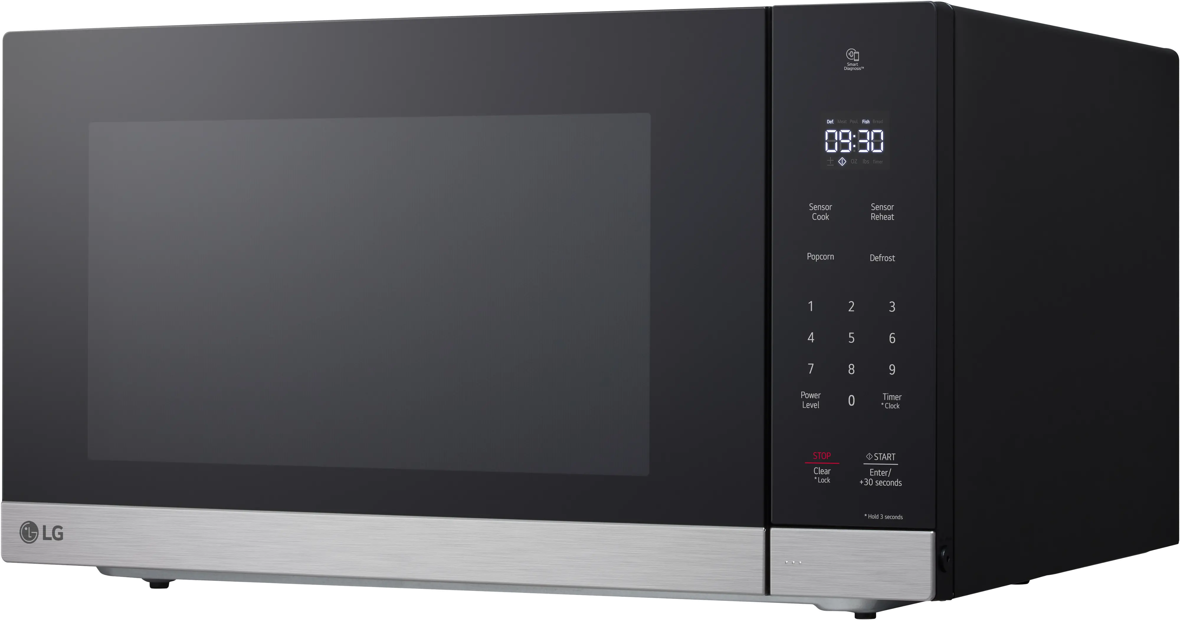 MSER2090S LG 2.0 Cu Ft Countertop Microwave with Smart Inverter and EasyClean® Interior- Stainless Steel-11