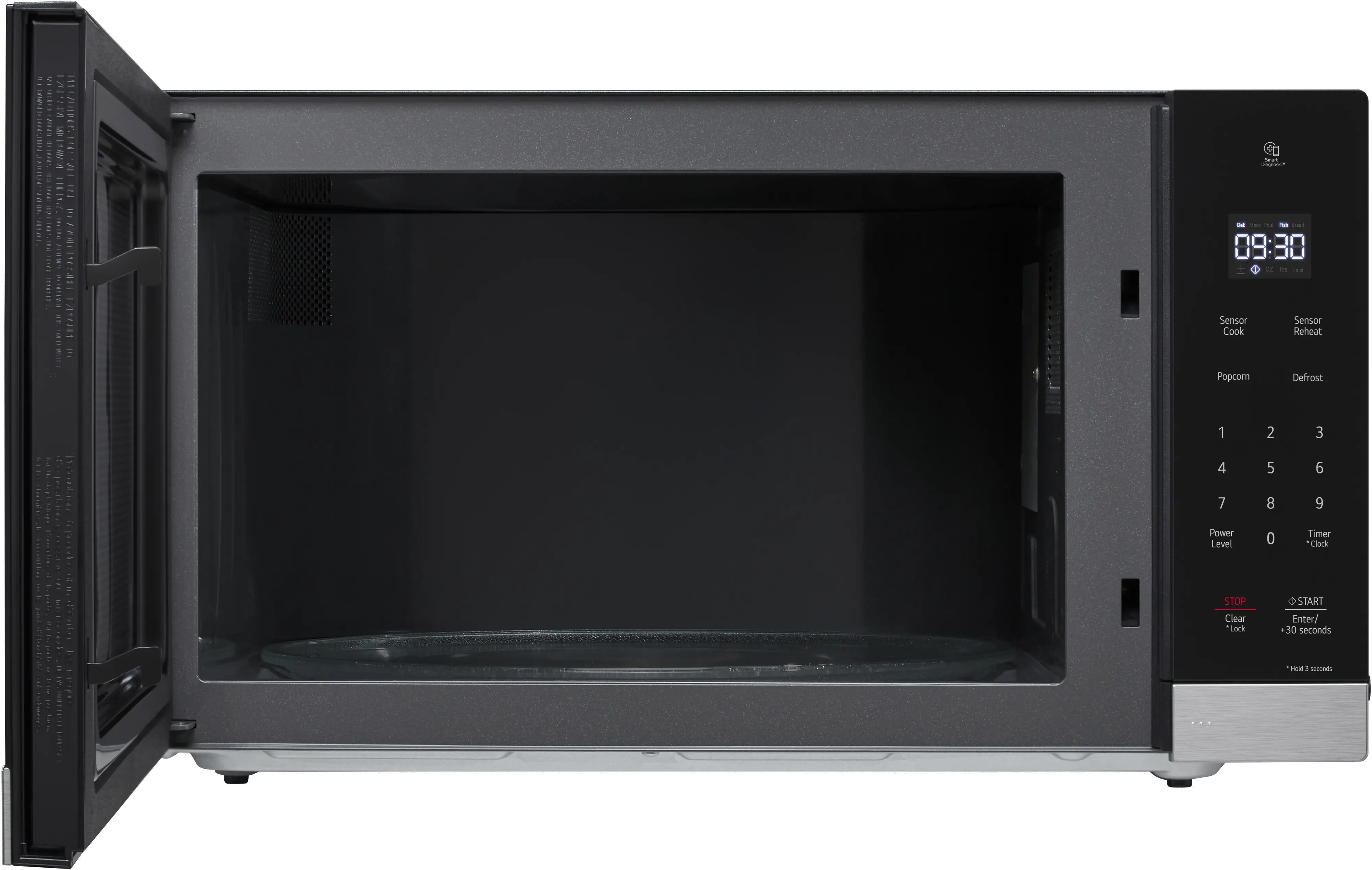 MSER2090S LG 2.0 Cu Ft Countertop Microwave with Smart Inverter and EasyClean® Interior- Stainless Steel-9