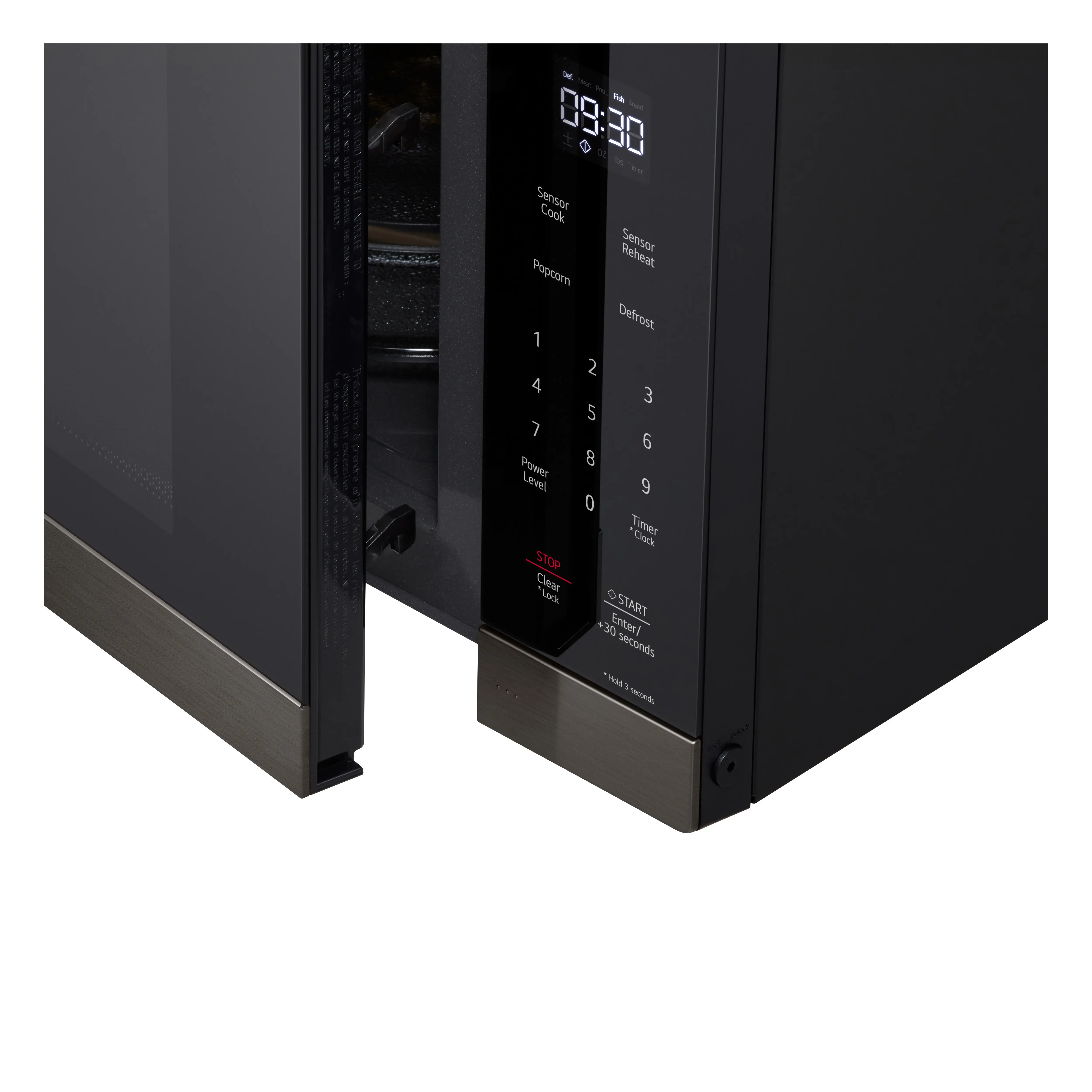 MSER2090D LG 2.0 Cu Ft Countertop Microwave with Smart Inverter and EasyClean® Interior- Black Stainless Steel-7