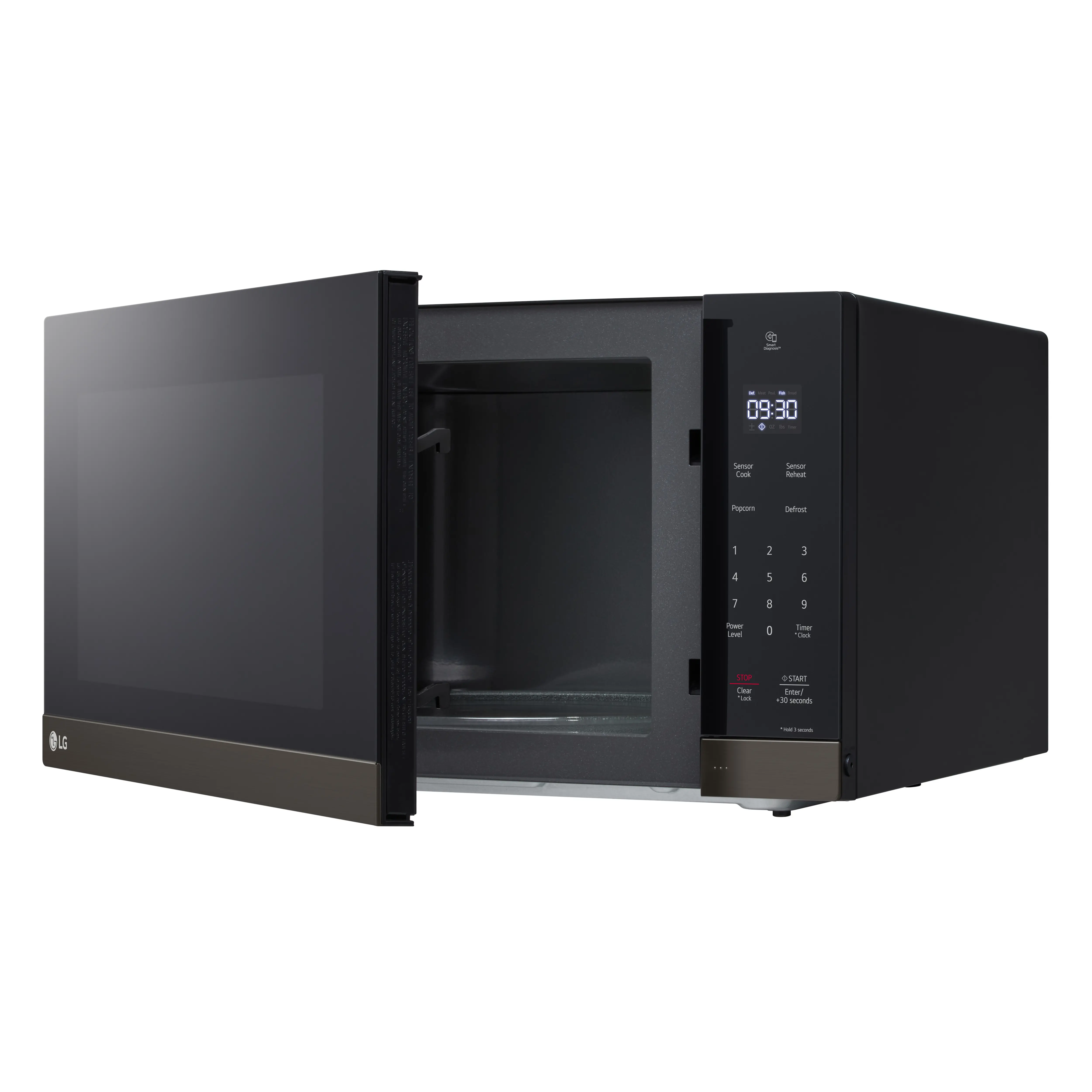 MSER2090D LG 2.0 Cu Ft Countertop Microwave with Smart Inverter and EasyClean® Interior- Black Stainless Steel-8