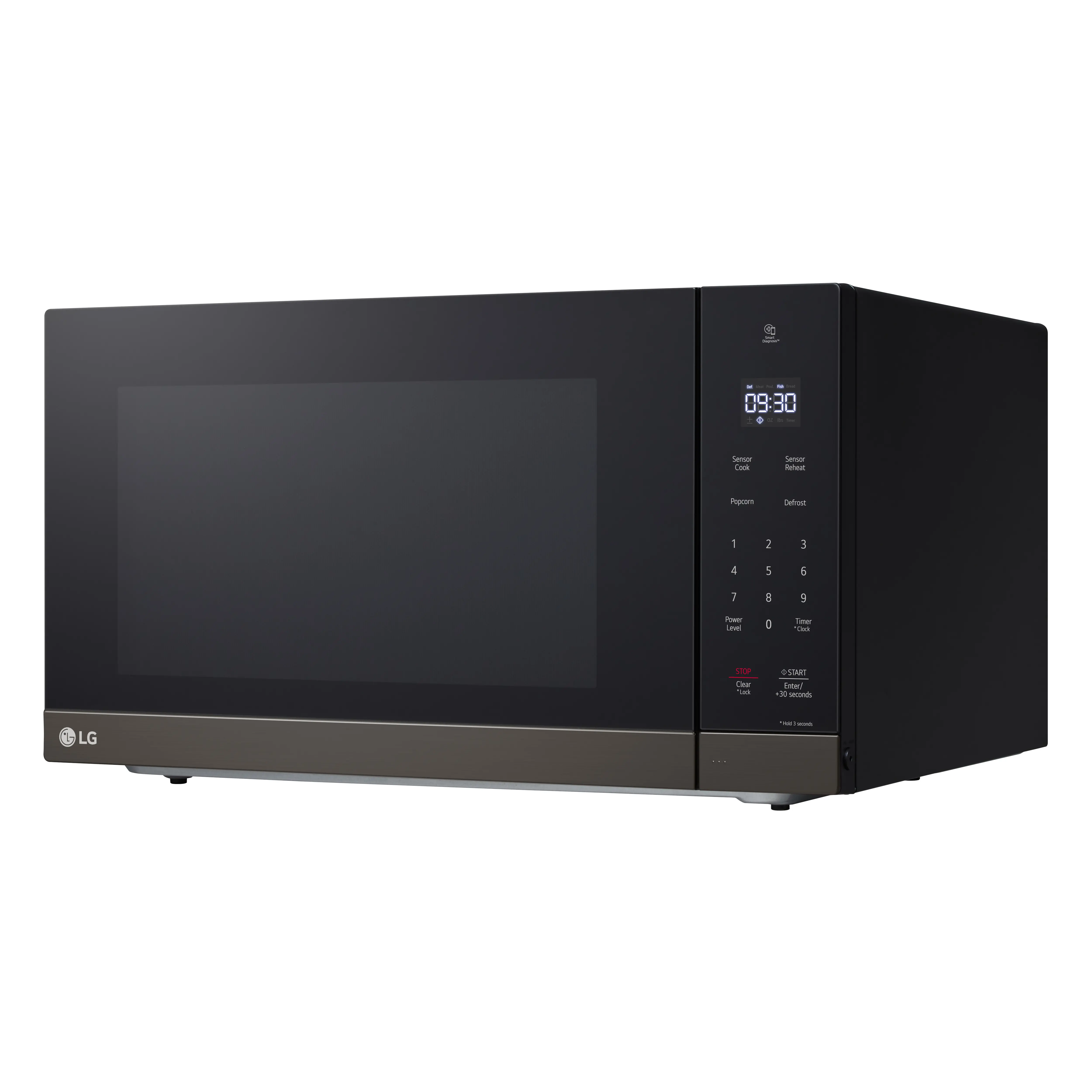 MSER2090D LG 2.0 Cu Ft Countertop Microwave with Smart Inverter and EasyClean® Interior- Black Stainless Steel-9