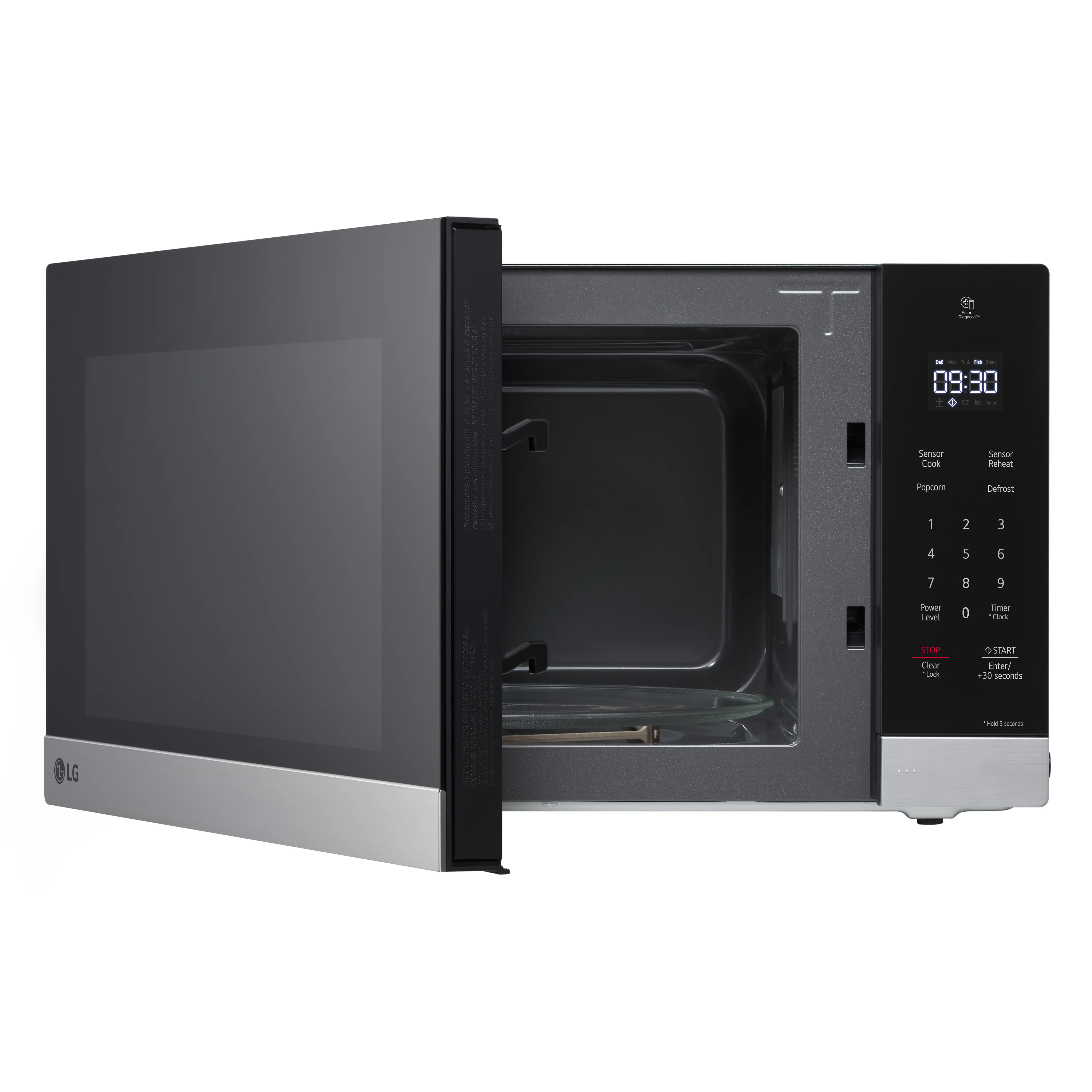 MSER1590S LG 1.5 Cu Ft NeoChef™ Countertop Microwave - Stainless Steel-8