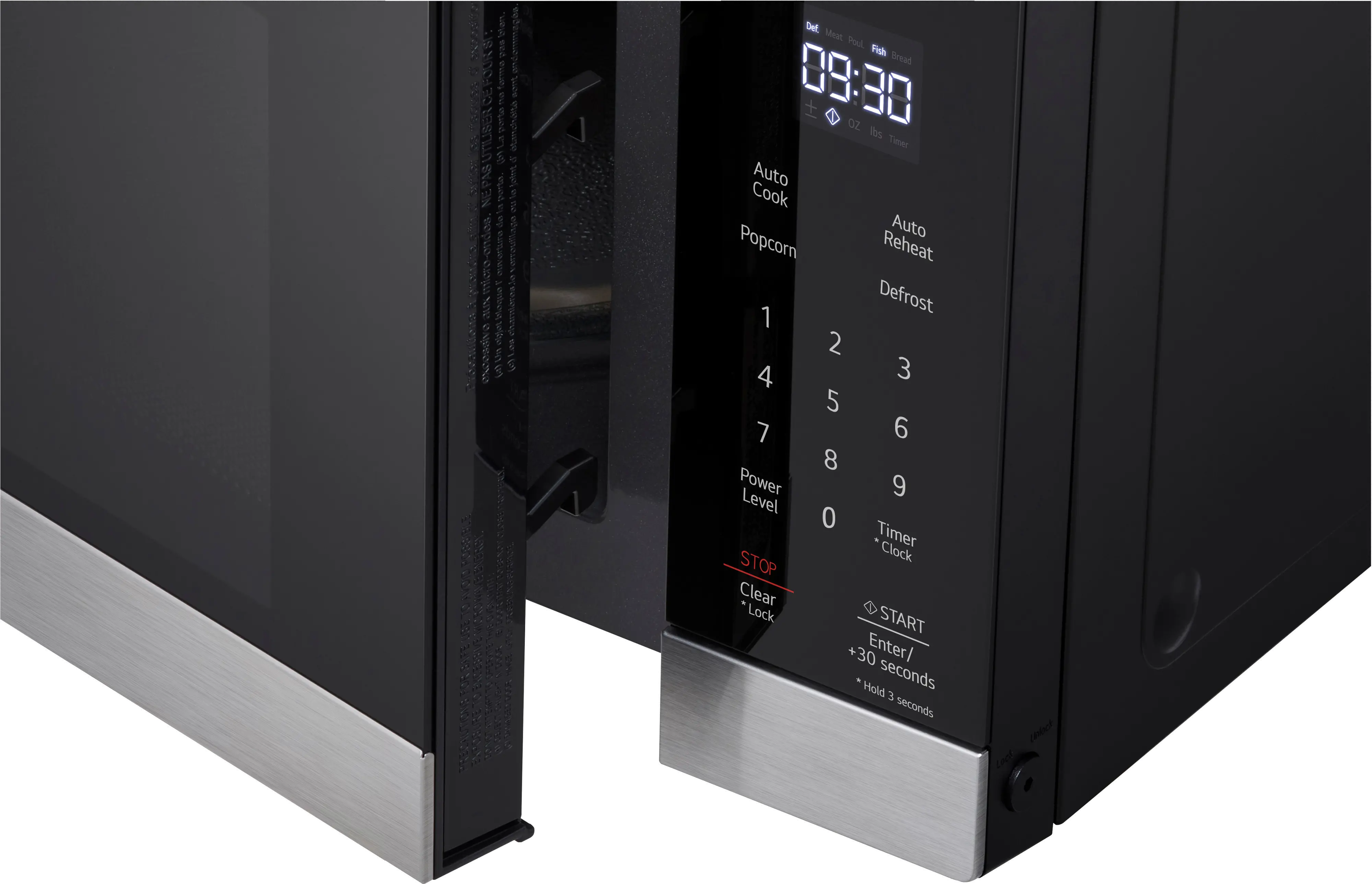 MSER0990S LG 0.9 Cu Ft NeoChef™ Countertop Microwave with Smart Inverter - Stainless Steel-4