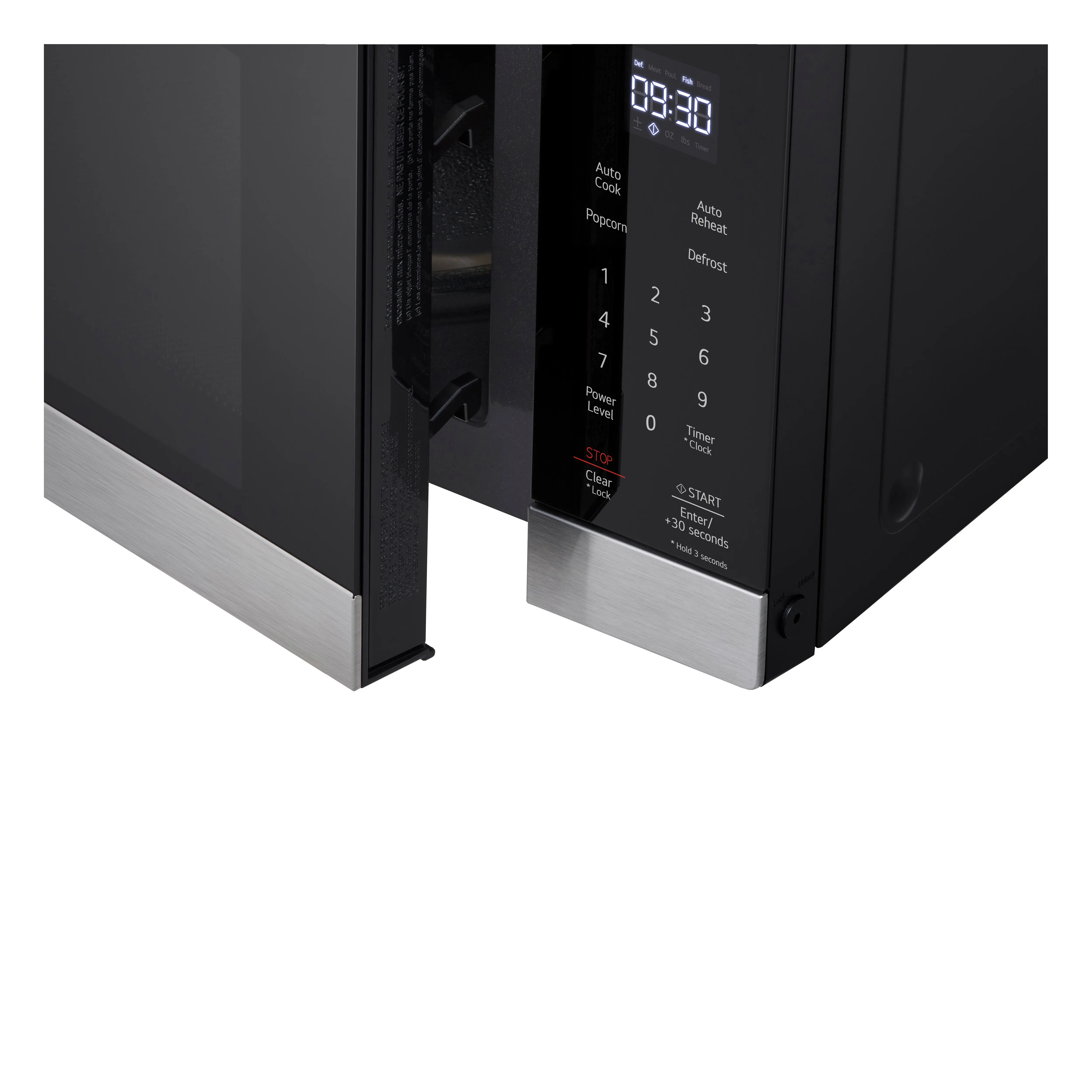 MSER0990S LG 0.9 Cu Ft NeoChef™ Countertop Microwave with Smart Inverter - Stainless Steel-4