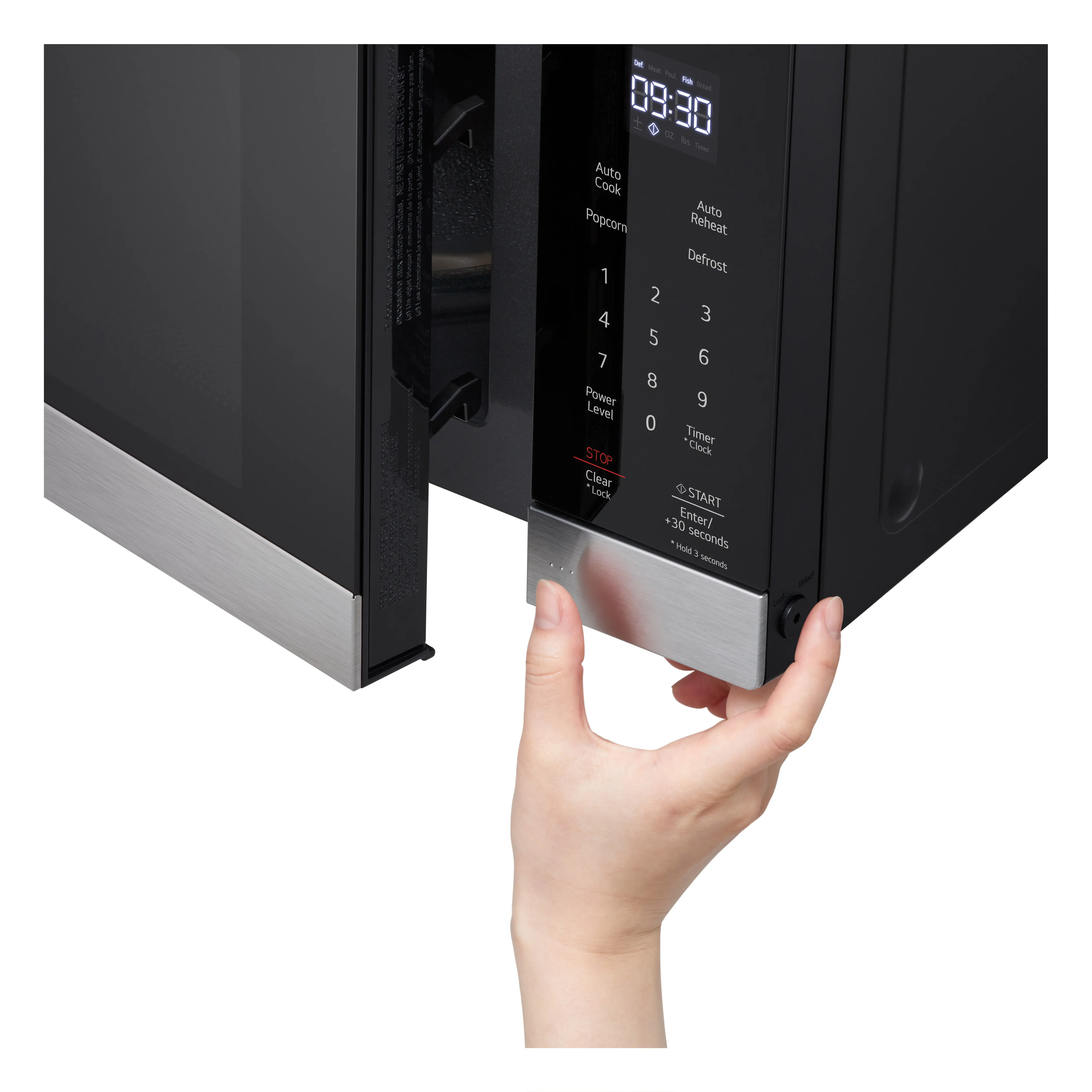 MSER0990S LG 0.9 Cu Ft NeoChef™ Countertop Microwave with Smart Inverter - Stainless Steel-5