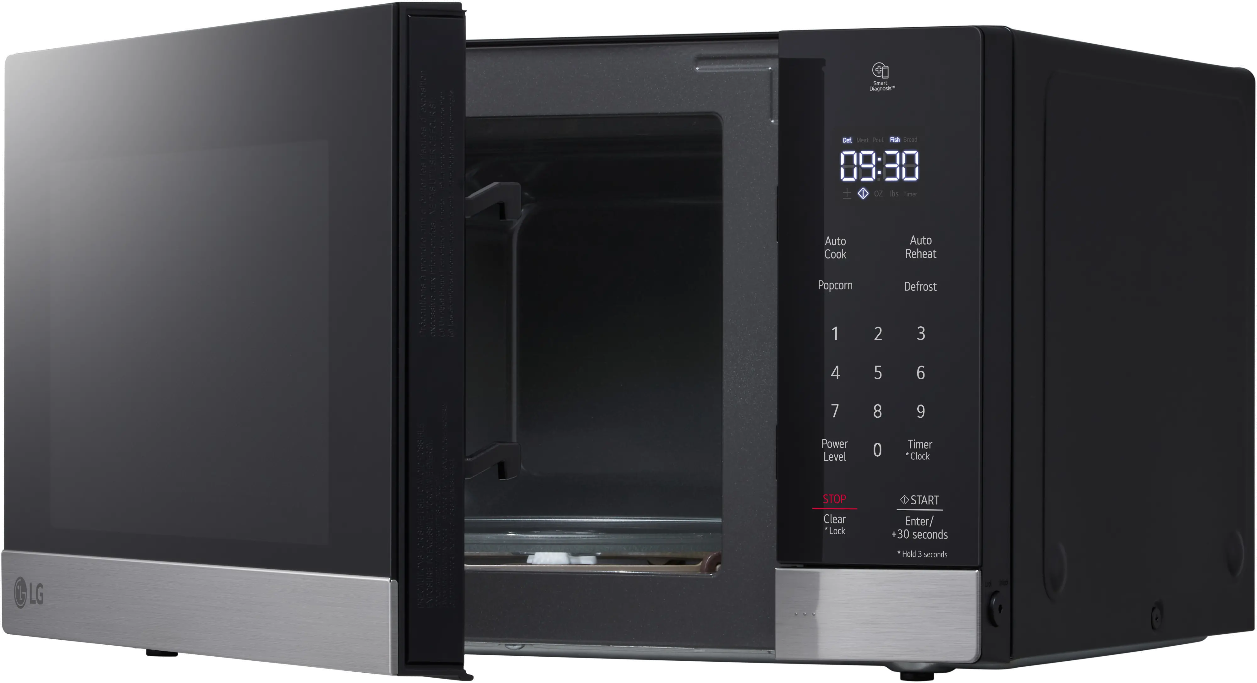 MSER0990S LG 0.9 Cu Ft NeoChef™ Countertop Microwave with Smart Inverter - Stainless Steel-7