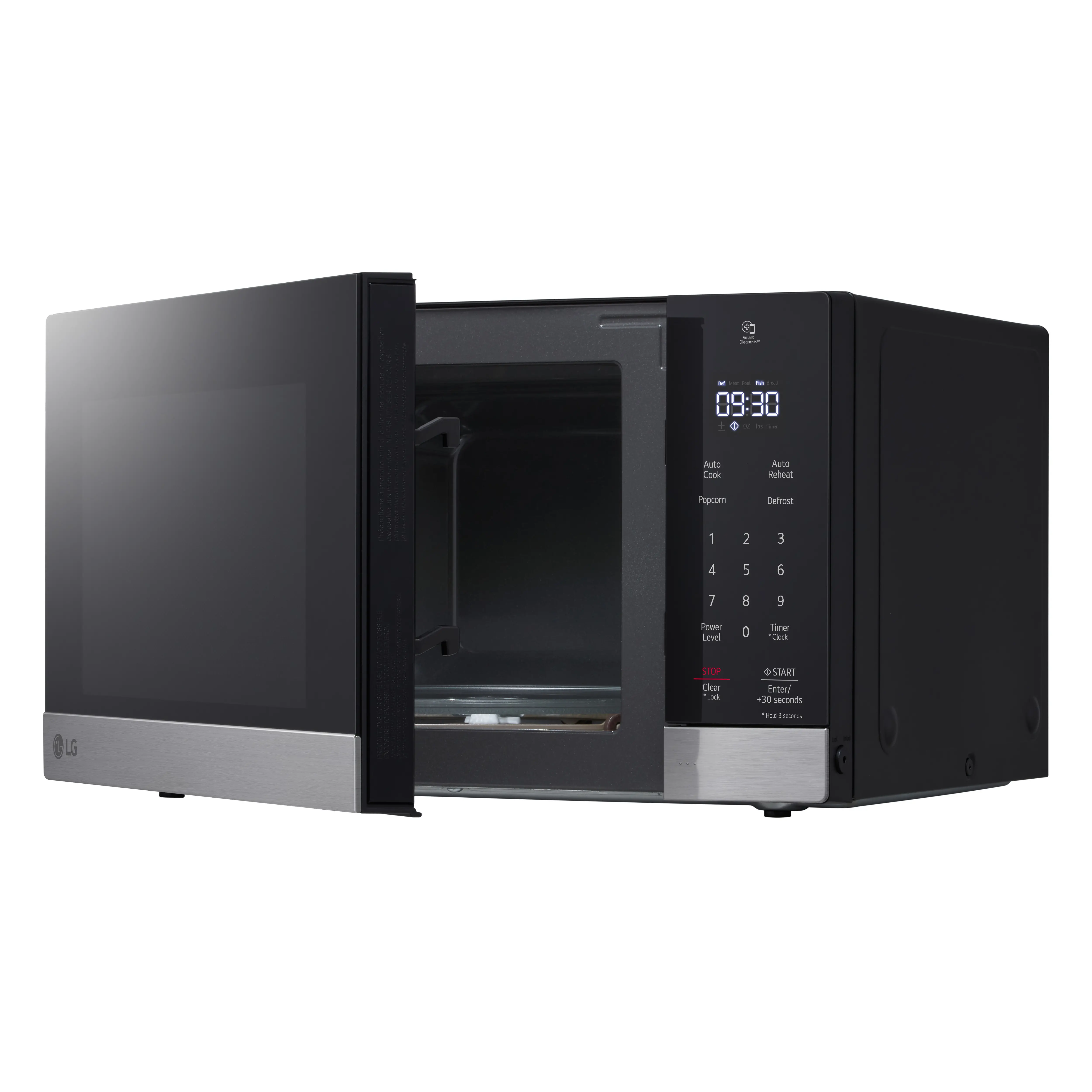 MSER0990S LG 0.9 Cu Ft NeoChef™ Countertop Microwave with Smart Inverter - Stainless Steel-7