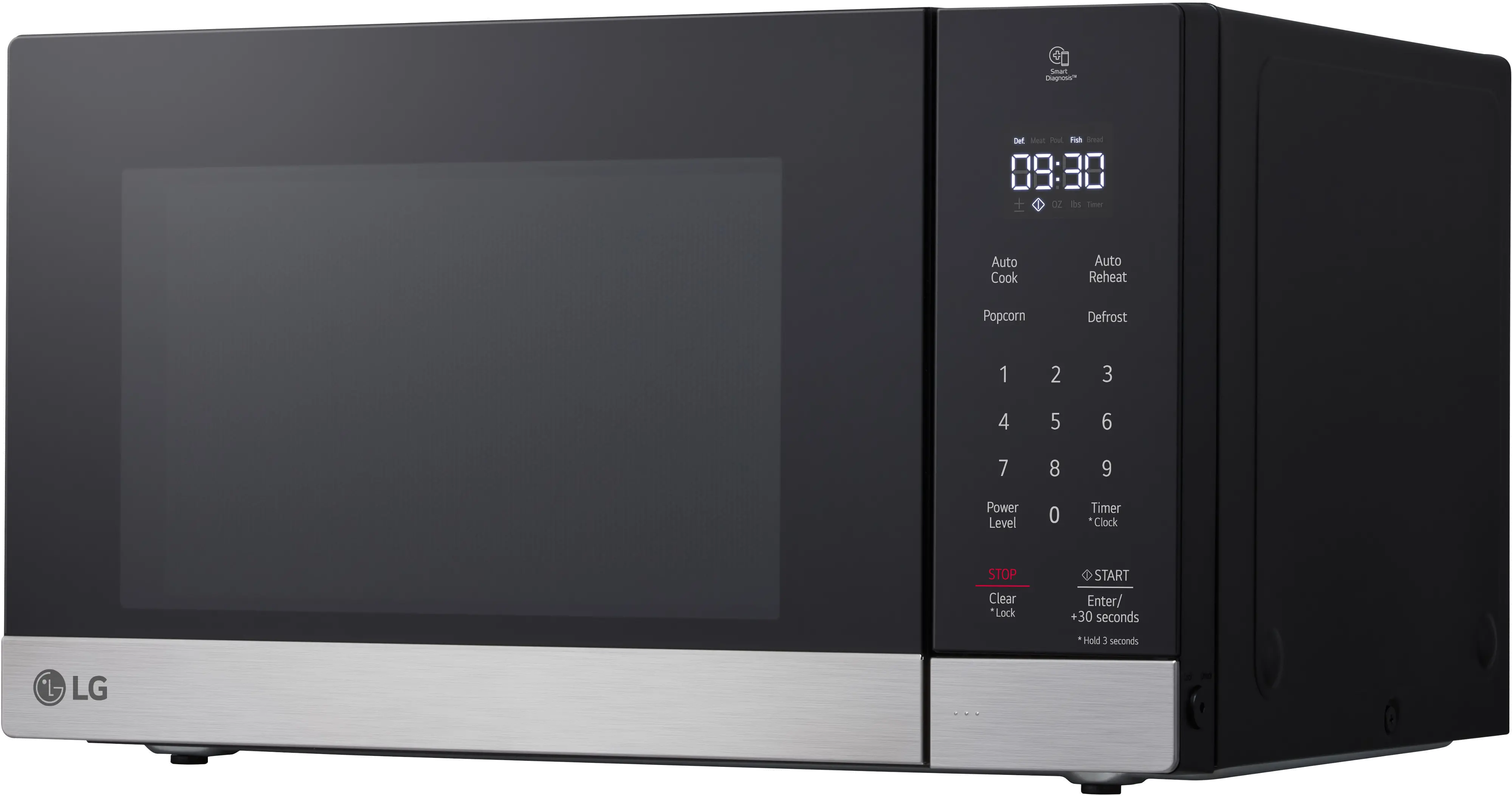 MSER0990S LG 0.9 Cu Ft NeoChef™ Countertop Microwave with Smart Inverter - Stainless Steel-8