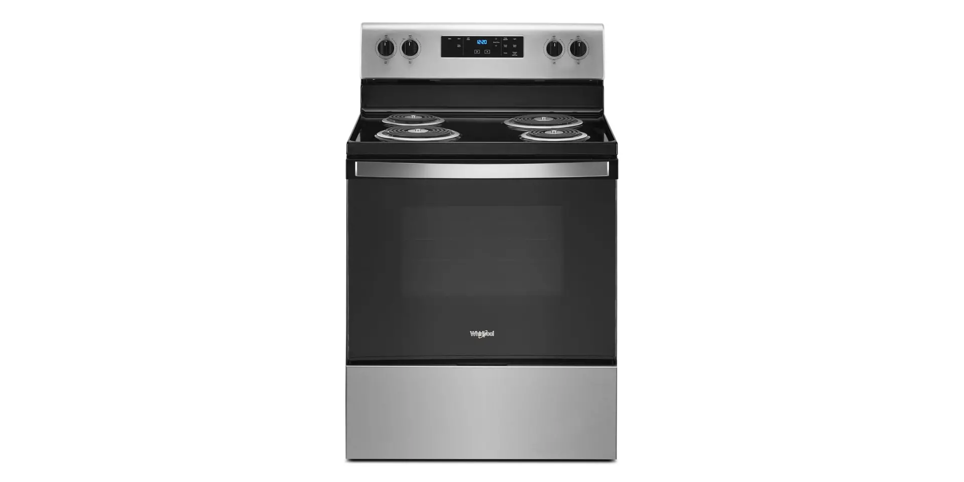 WFC315S0JS Whirlpool 4.8 Cu Ft Electric Range - Stainless Steel-1
