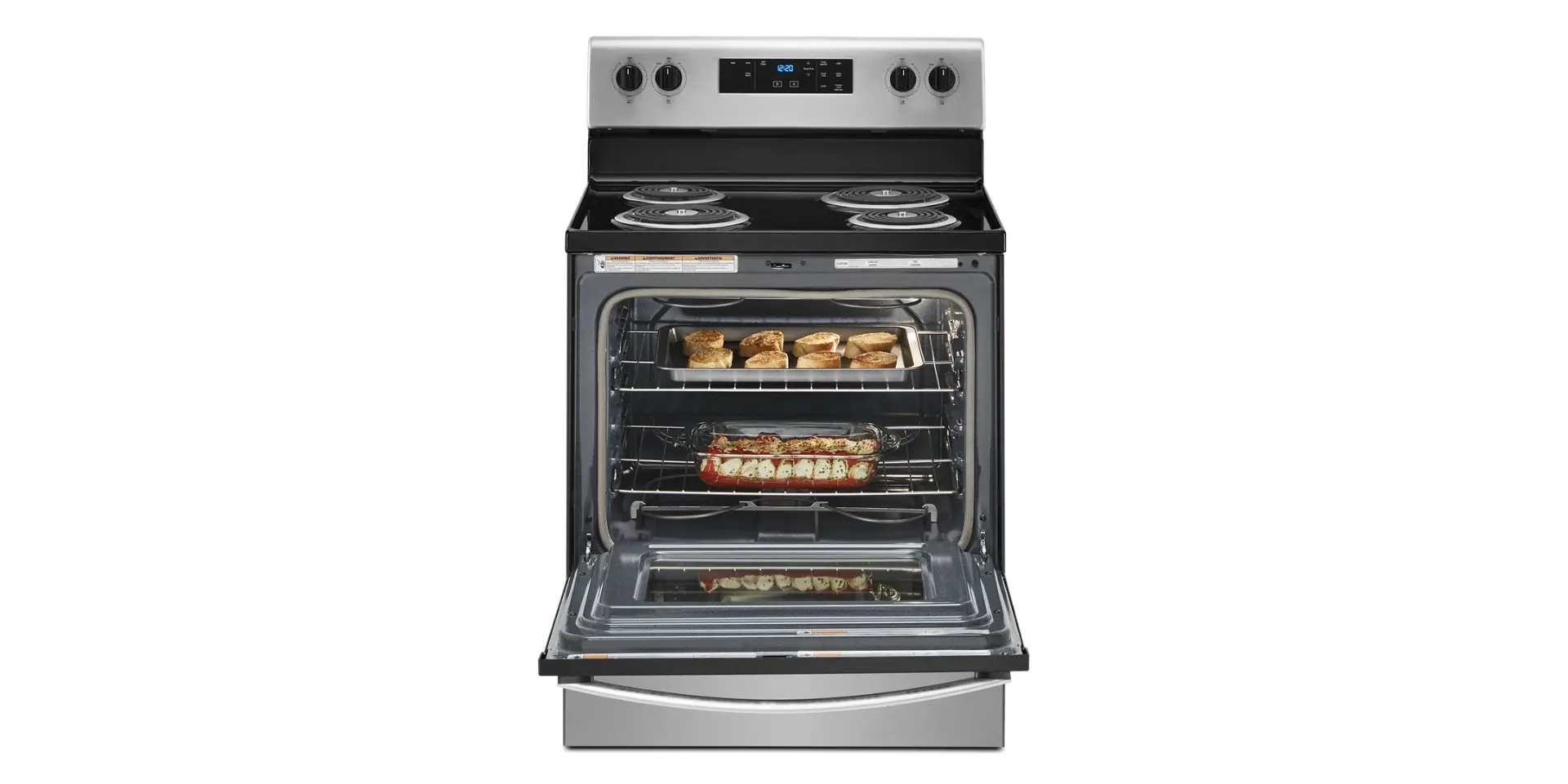 WFC315S0JS Whirlpool 4.8 Cu Ft Electric Range - Stainless Steel-4