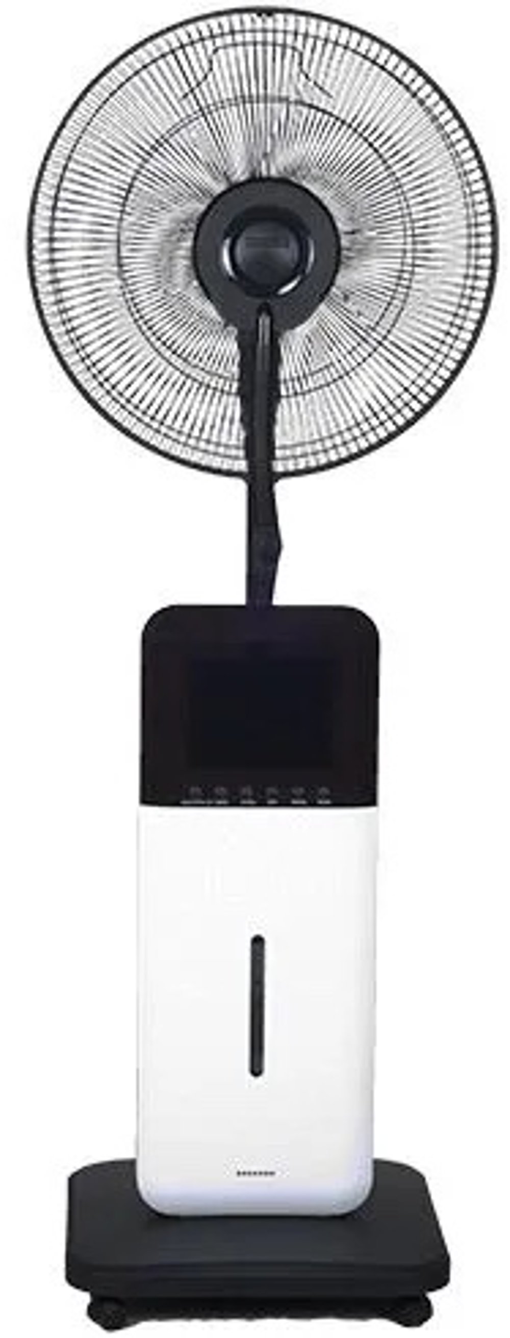 CoolZone Dry Mist Bluetooth Speaker Fan - White