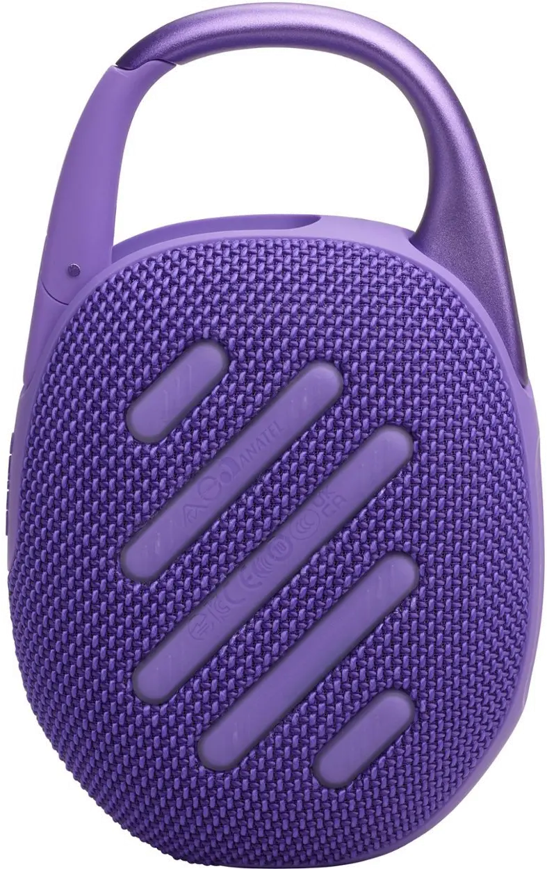 JBLCLIP5PURAM JBL Clip 5 Portable Bluetooth Speaker - Purple-4
