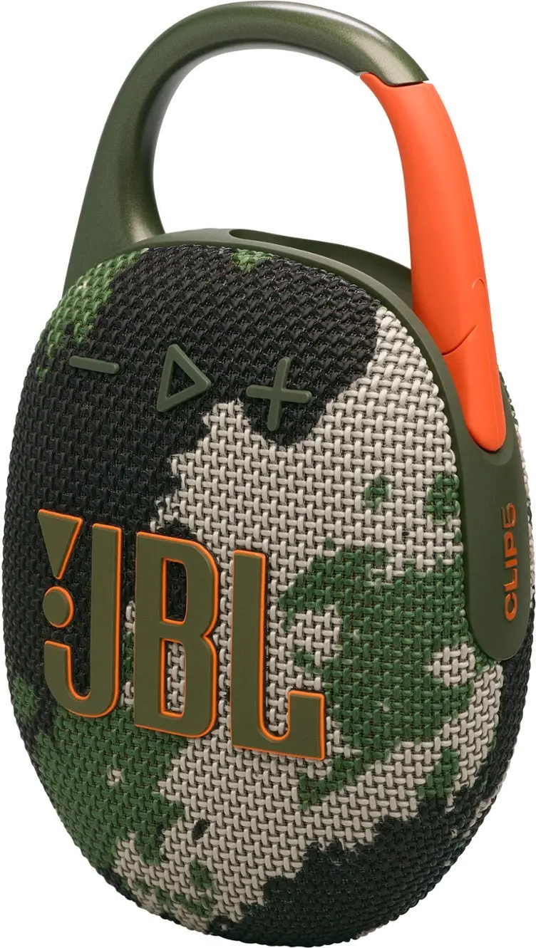 JBLCLIP5SQUADAM JBL Clip 5 Portable Bluetooth Speaker - Camouflage-4