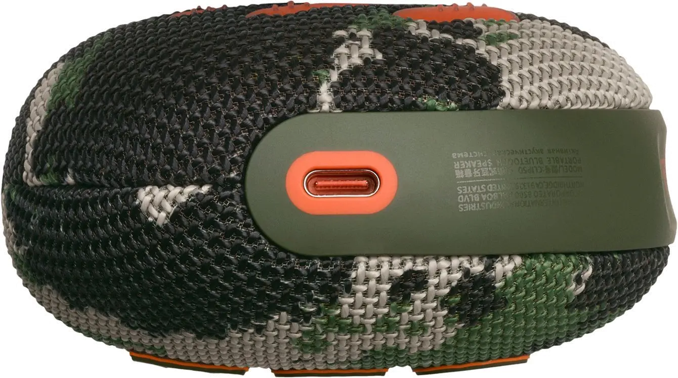 JBLCLIP5SQUADAM JBL Clip 5 Portable Bluetooth Speaker - Camouflage-9