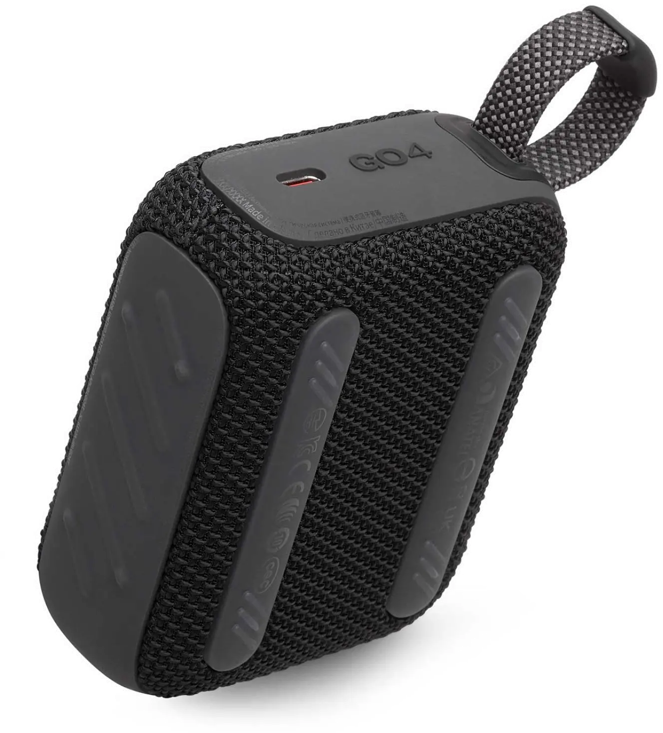 JBLGO4BLKAM JBL Go 4 Portable Bluetooth Speaker - Black-10