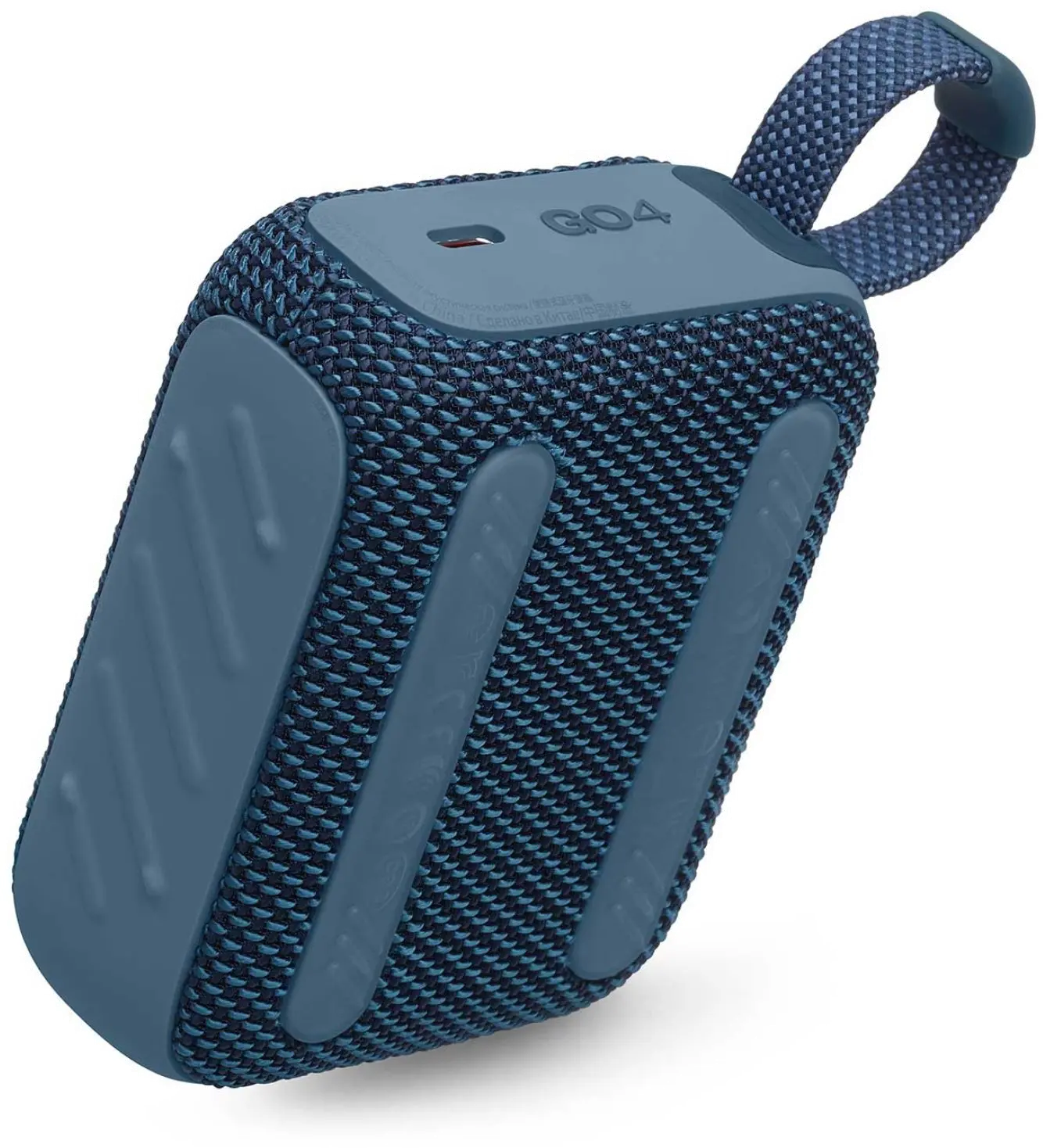 JBLGO4BLUAM JBL Go 4 Portable Bluetooth Speaker - Blue-10