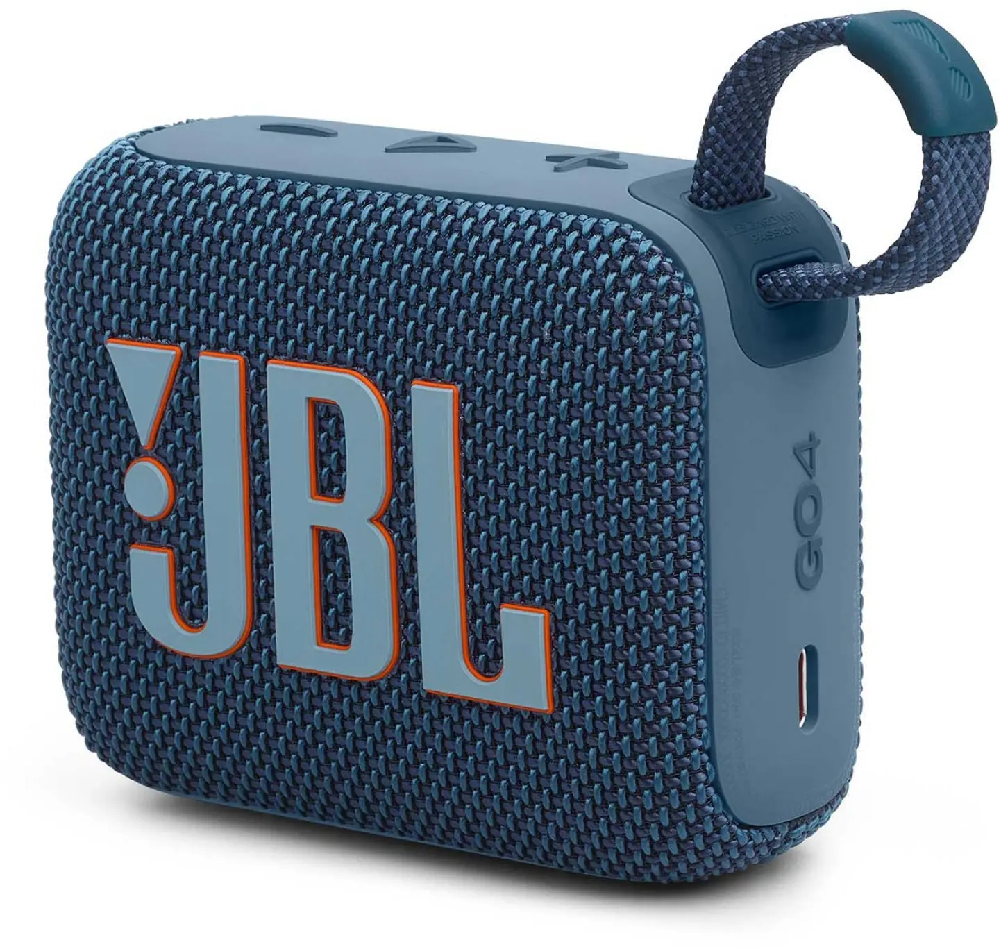 JBLGO4BLUAM JBL Go 4 Portable Bluetooth Speaker - Blue-4
