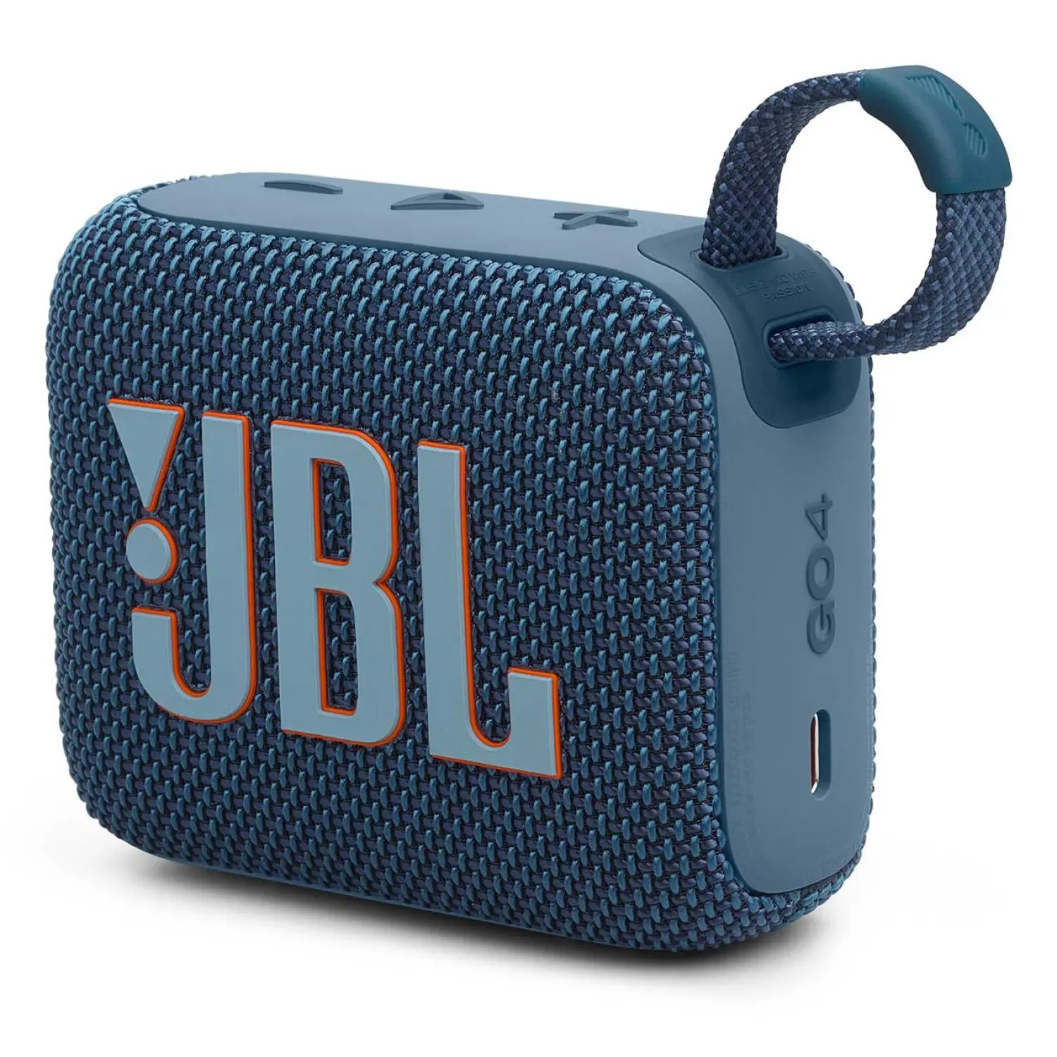 JBLGO4BLUAM JBL Go 4 Portable Bluetooth Speaker - Blue-4