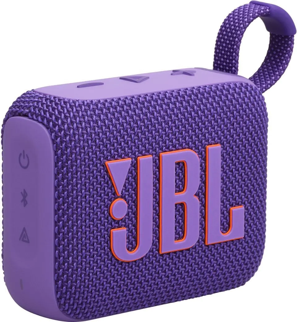 JBLGO4PURAM JBL Go 4 Portable Bluetooth Speaker - Purple-1