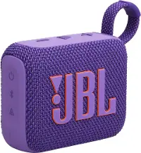 JBLGO4PURAM JBL Go 4 Portable Bluetooth Speaker - Purple