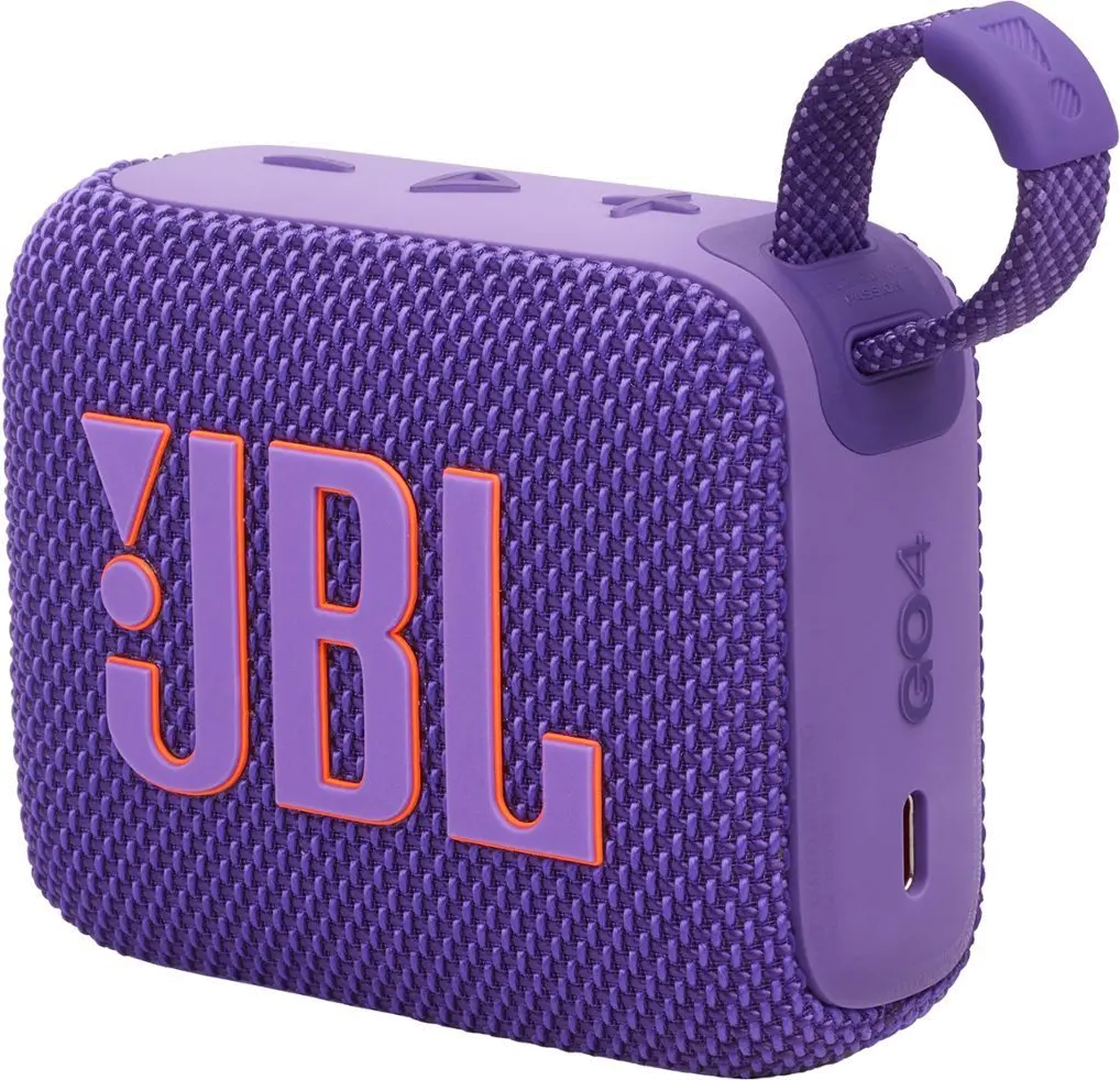 JBLGO4PURAM JBL Go 4 Portable Bluetooth Speaker - Purple-3