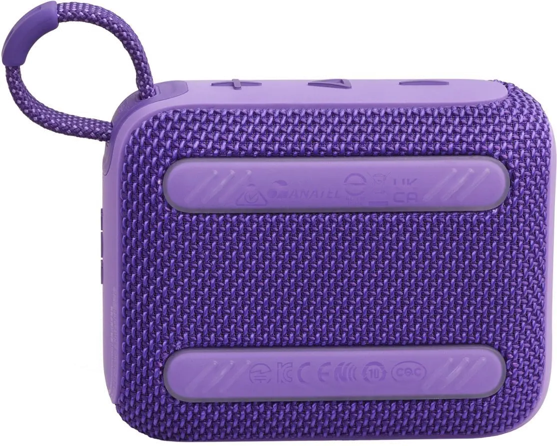 JBLGO4PURAM JBL Go 4 Portable Bluetooth Speaker - Purple-4