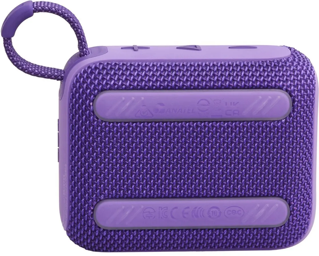 JBLGO4PURAM JBL Go 4 Portable Bluetooth Speaker - Purple-4