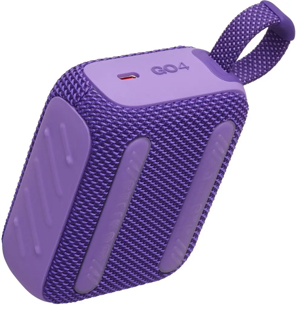 JBLGO4PURAM JBL Go 4 Portable Bluetooth Speaker - Purple-8