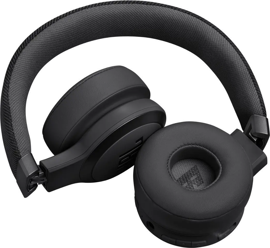 JBLLIVE670NCBLKAM JBL Live 670 Wireless On-Ear Headphones with True Adaptive Noise Cancelling - Black-9