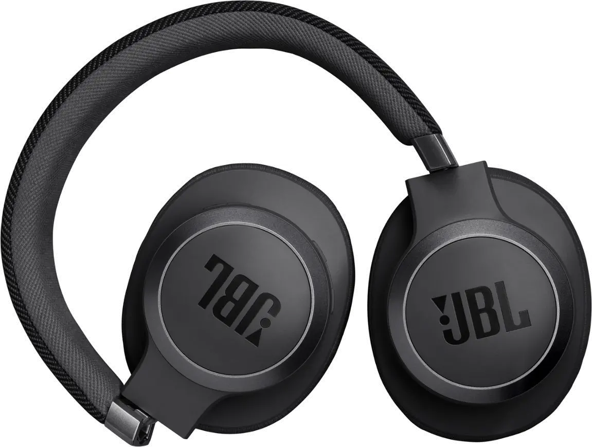 JBLLIVE770NCBLKAM JBL Live 770 Wireless Over-Ear Headphones with True Adaptive Noise Cancelling - Black-9