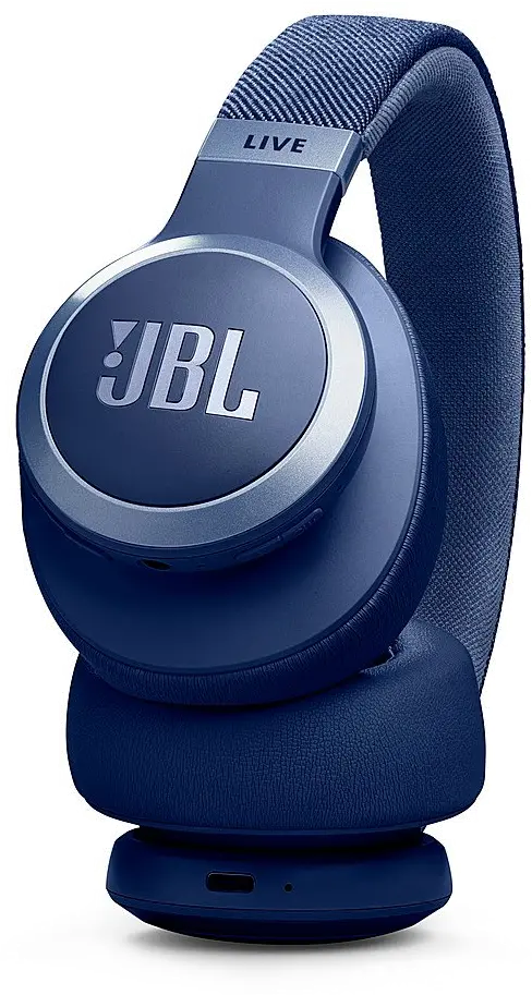 JBLLIVE770NCBLUAM JBL Live 770 Wireless Over-Ear Headphones with True Adaptive Noise Cancelling - Blue-7