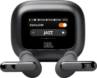 JBLLIVEBEAM3BLKAM JBL - Live Beam 3 True Wireless Noise Cancelling Earbuds - Black