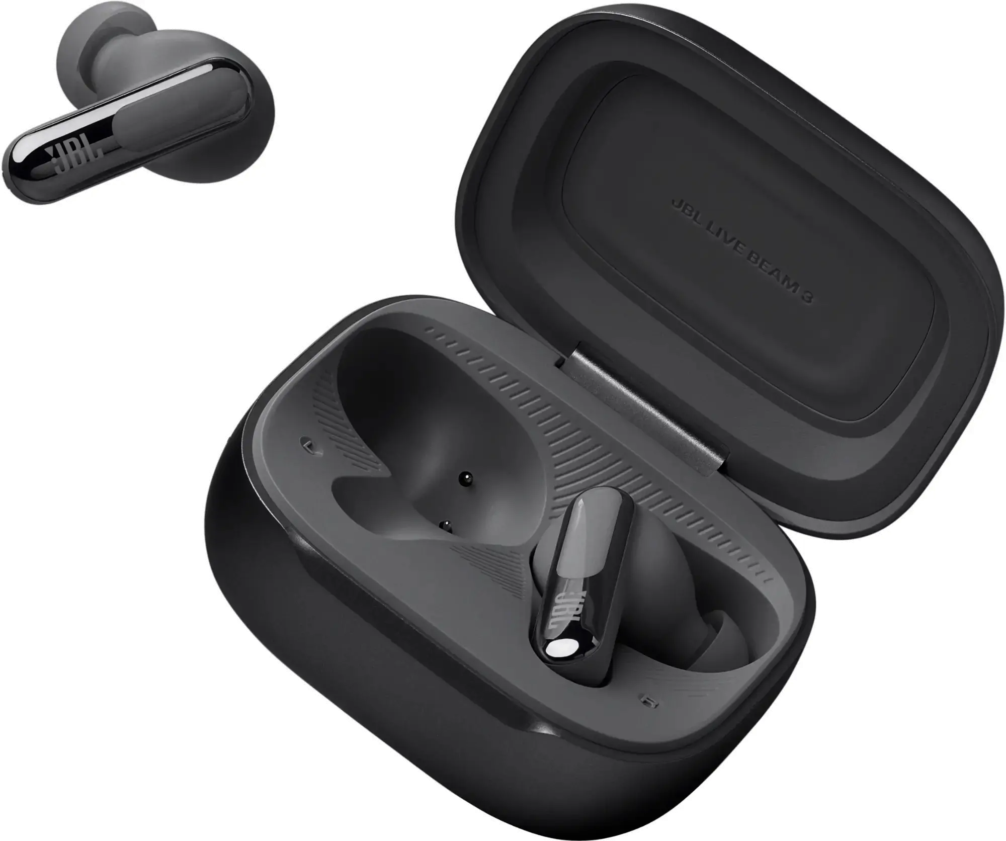 JBLLIVEBEAM3BLKAM JBL - Live Beam 3 True Wireless Noise Cancelling Earbuds - Black-3