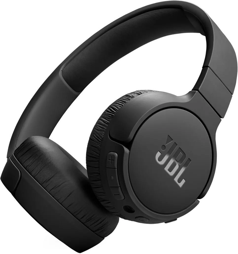 JBLT670NCBLKAM JBL Adaptive Noise Cancelling Wireless On-Ear Headphone - Black-1