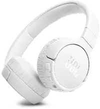 JBLT670NCWHTAM JBL Adaptive Noise Cancelling Wireless On-Ear Headphone - White