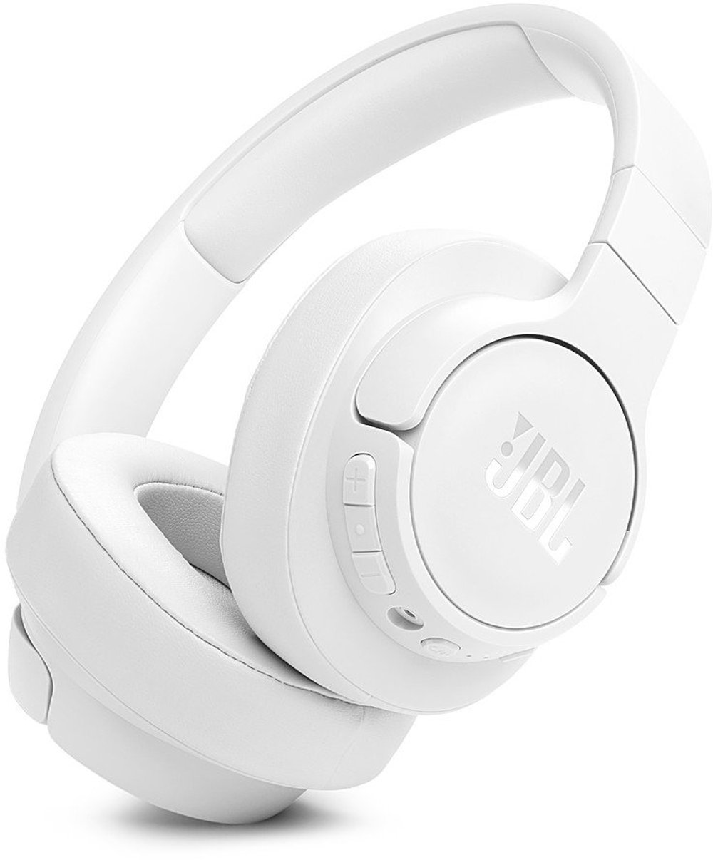 JBL Noise Cancelling Wireless Over-Ear Headphones - White