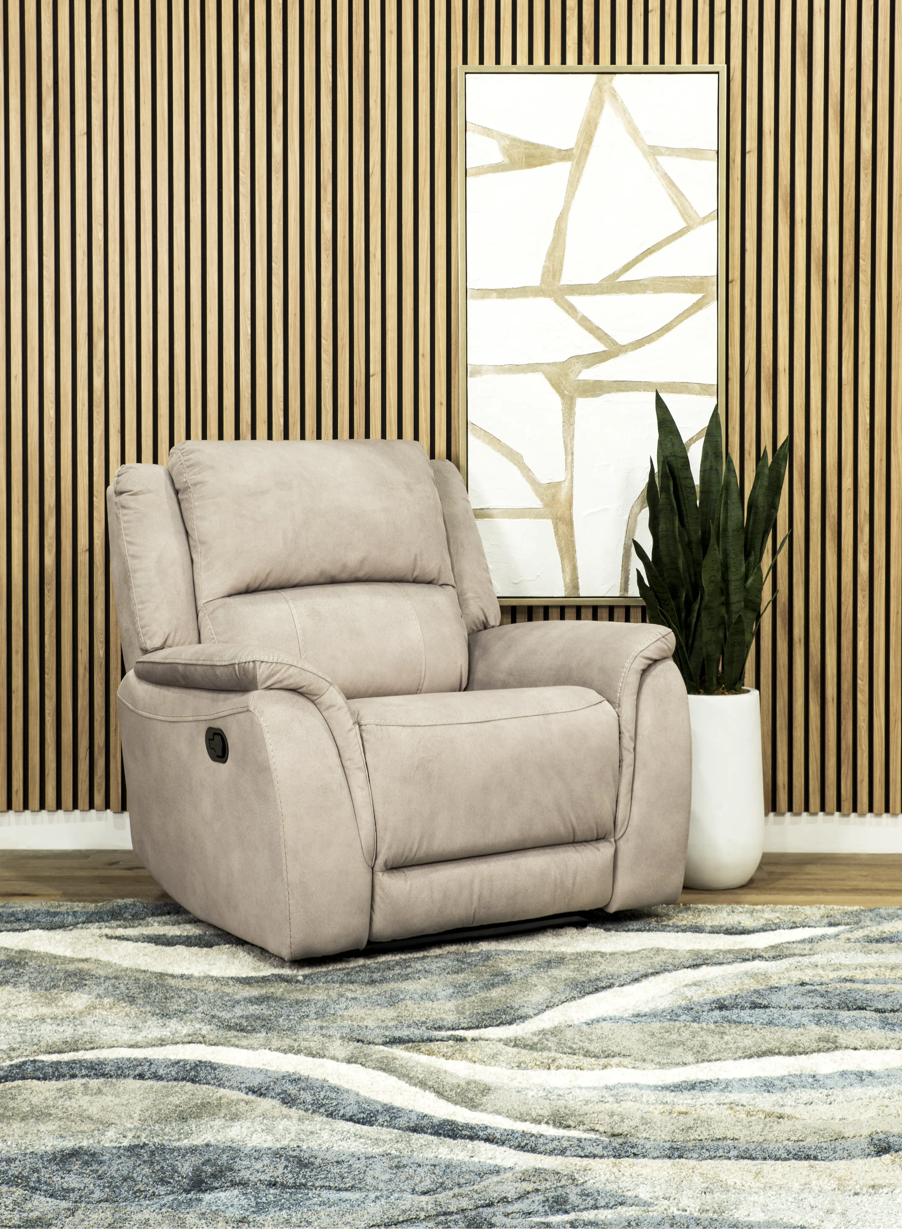 Aspen Latte Manual Recliner-2