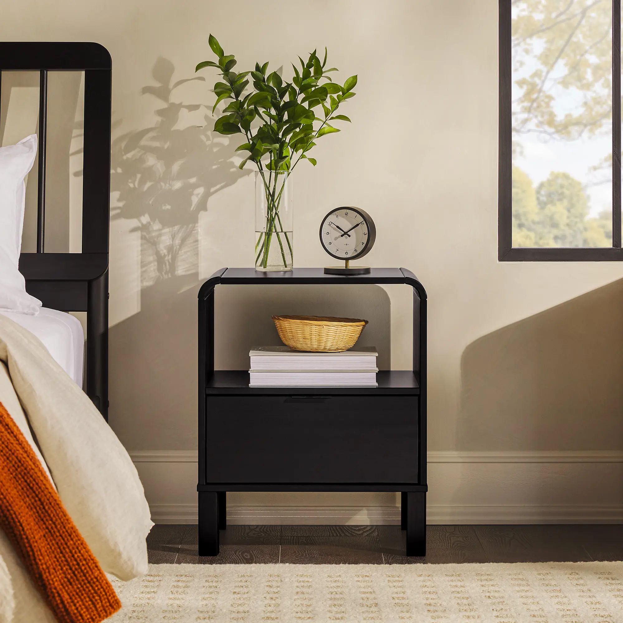 ELIB4CBL Elias Black Rounded Edge Nightstand-2