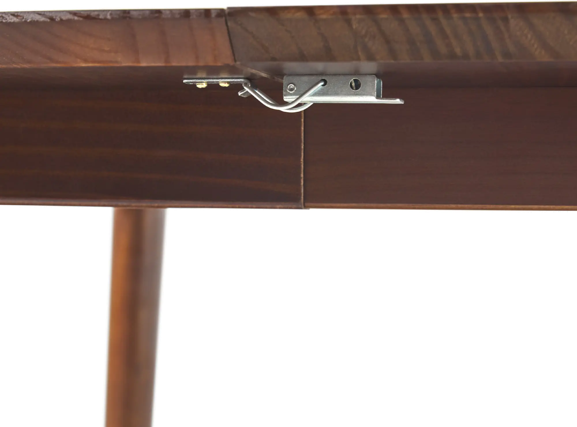 DAMD3EWTWS Mid Century Modern Walnut Wood Oval Dining Table-5
