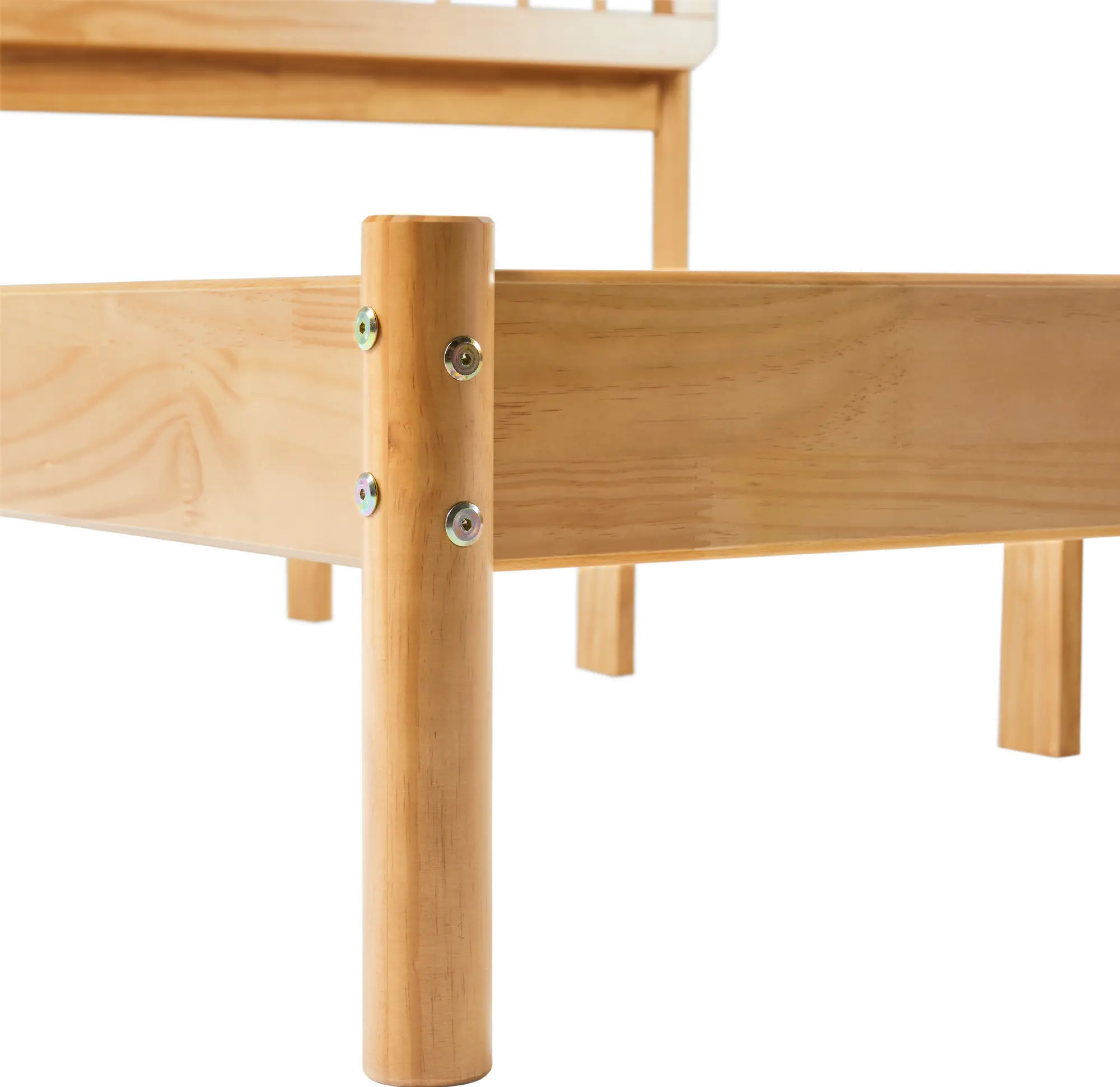CMAB5CNP Cama Natural Wood Queen Spindle Bed-7