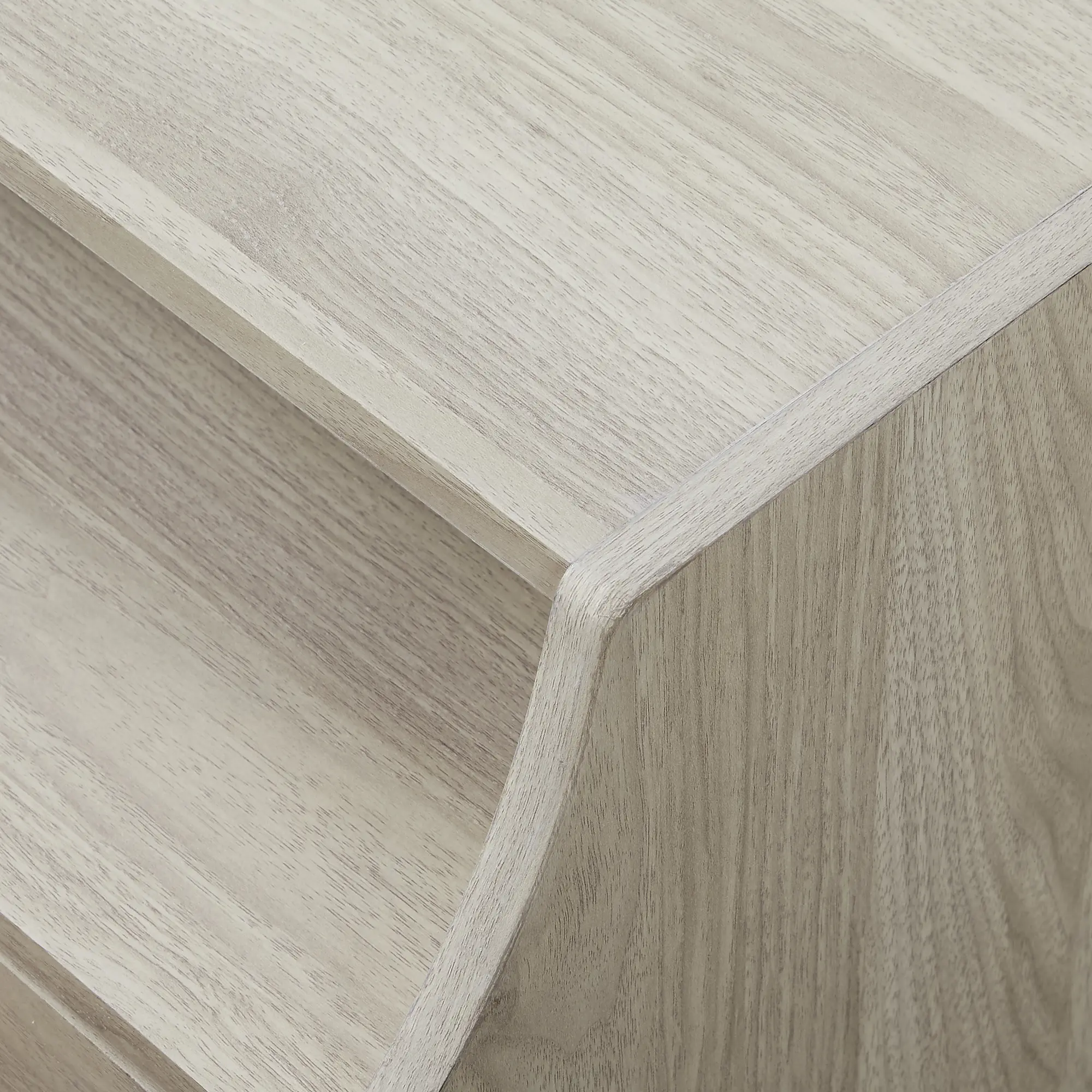 AF22WL2DRSTBH Welsh Birch Open Top End Table with USB-3