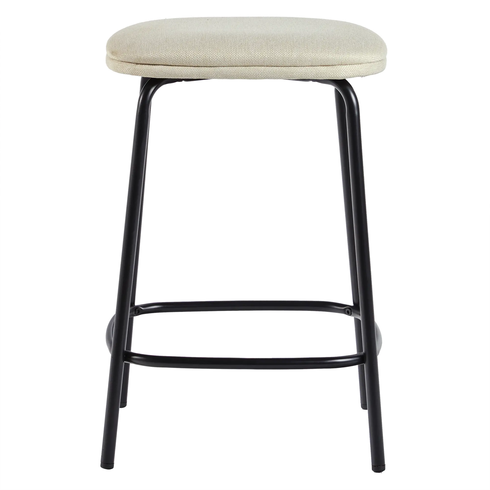 MUTD7DIV Mull Ivory Upholstered Counter Height Stool - Set of 2-3