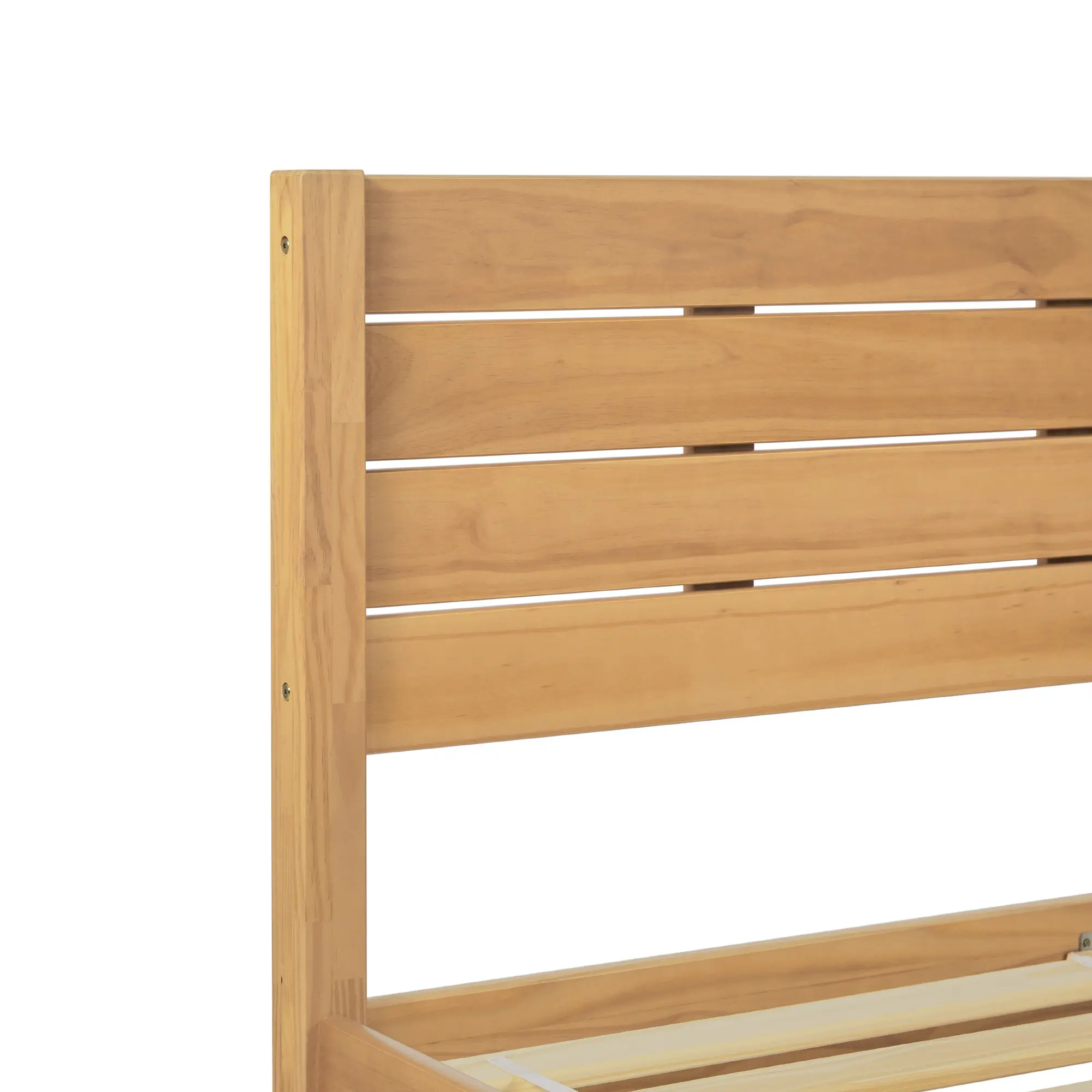 ISLB5C1NP Isla Natural Pine Queen Platform Bed-5