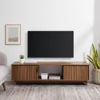 ARUM2FMO Arundo 58  2 Door Mocha TV Stand