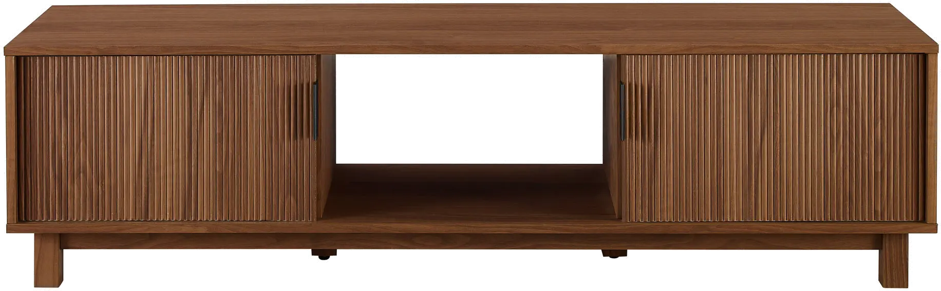 ARUM2FMO Arundo 58  2 Door Mocha TV Stand-4