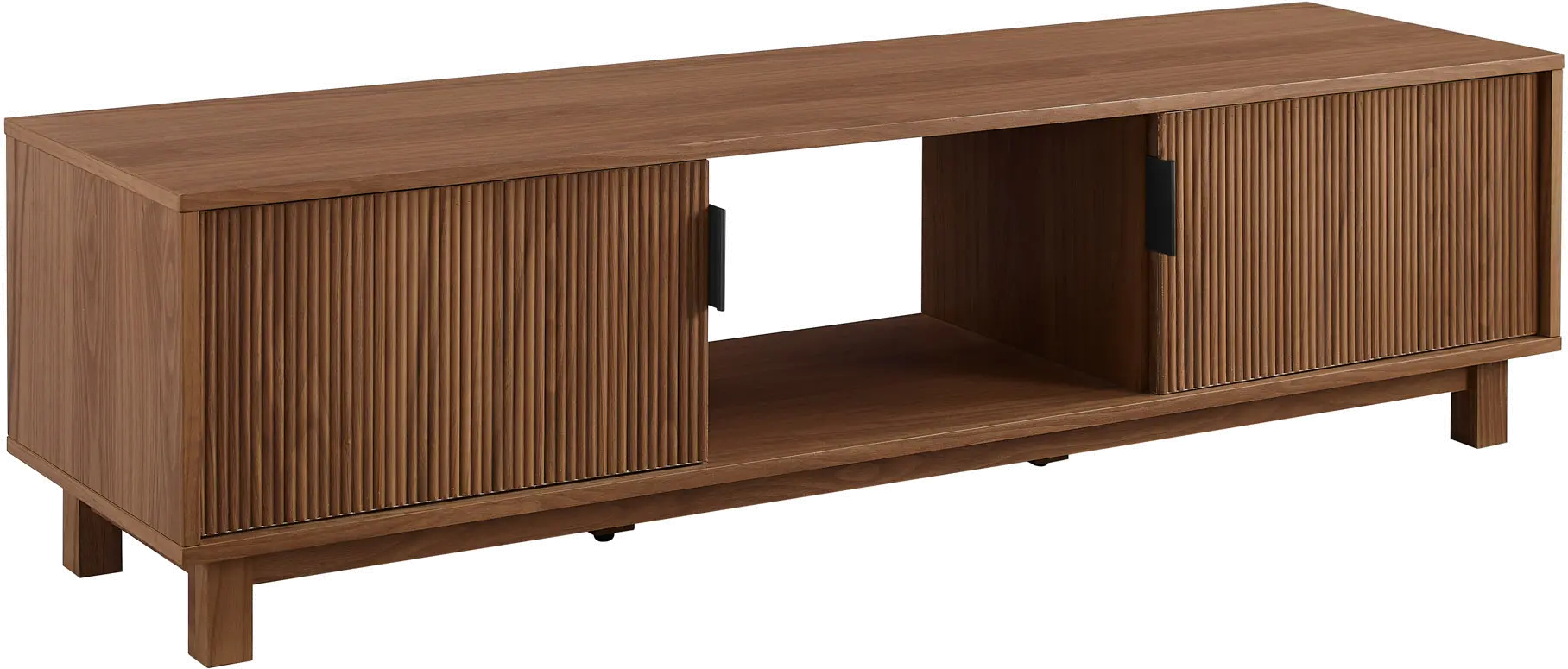 ARUM2FMO Arundo 58  2 Door Mocha TV Stand-5