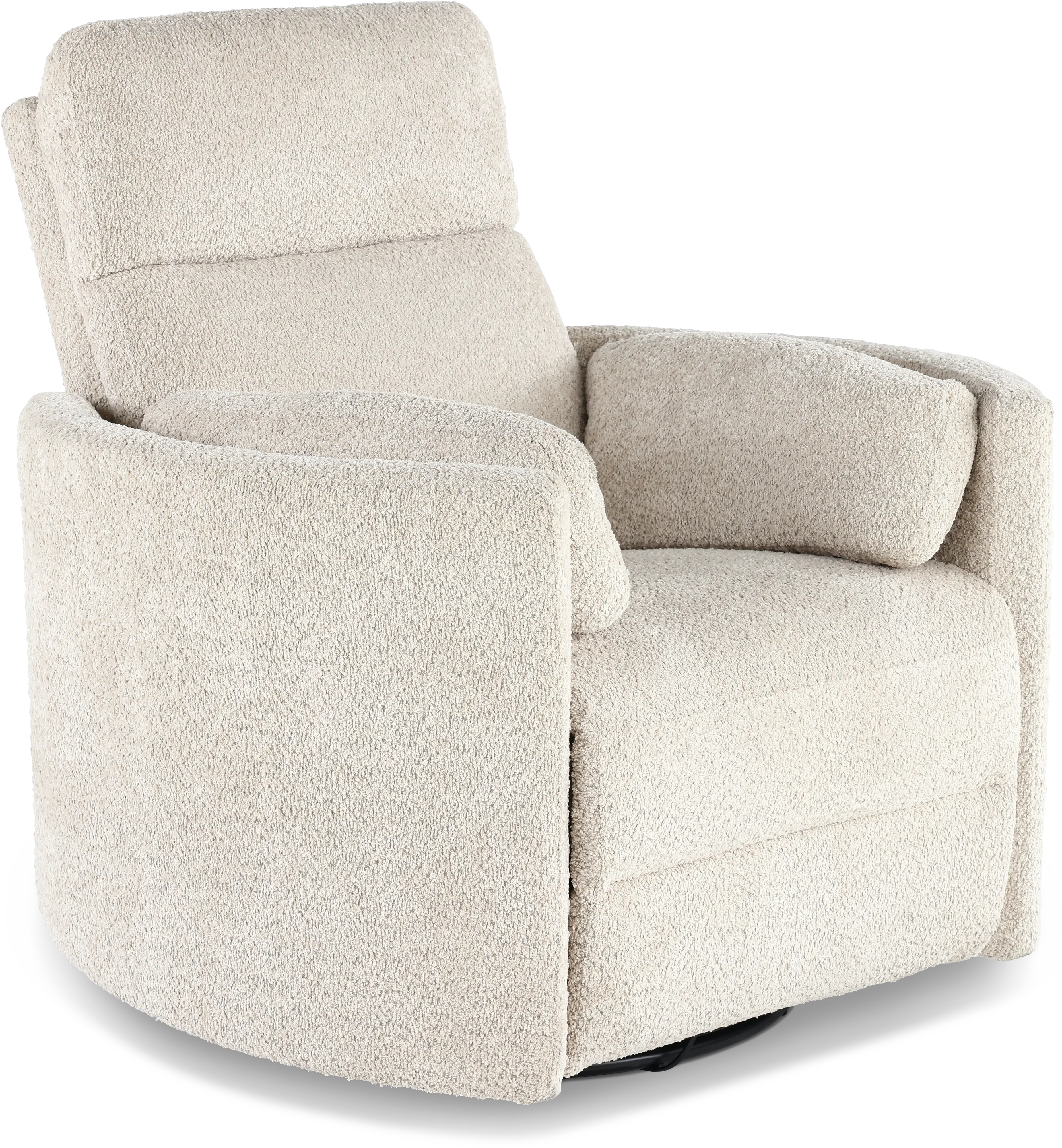 Modesto Buttercream Swivel Power Recliner-1
