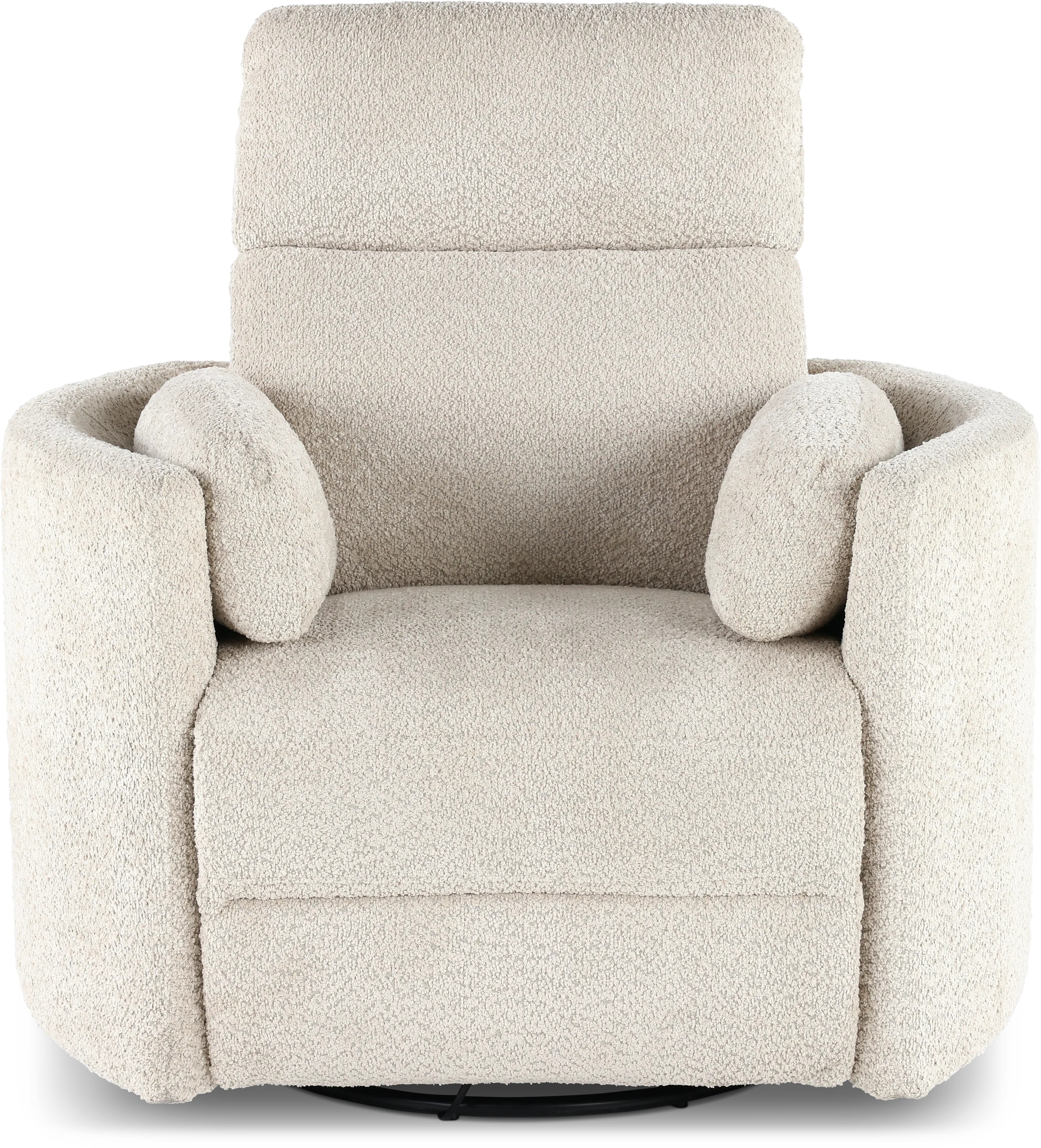 Modesto Buttercream Swivel Power Recliner-4