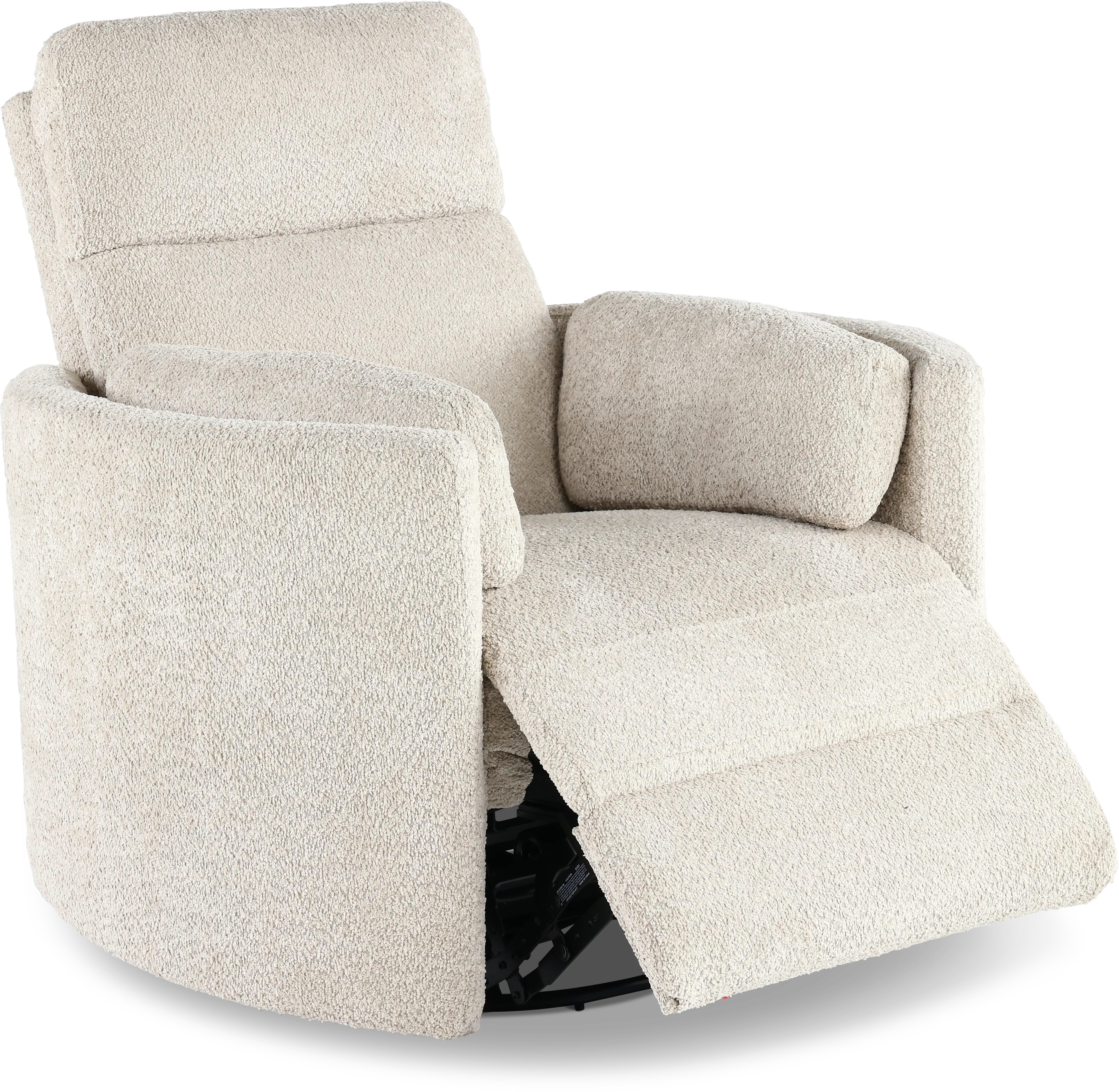 Modesto Buttercream Swivel Power Recliner-6